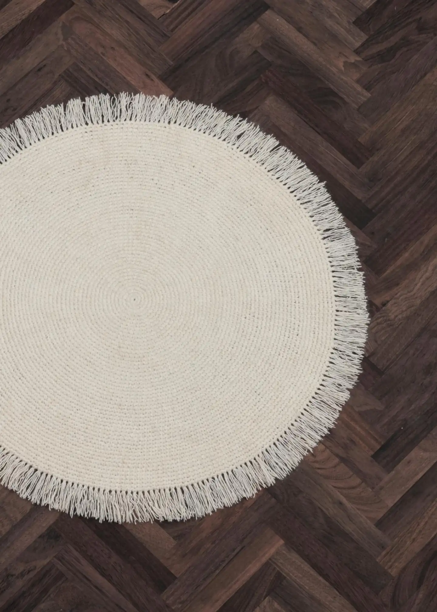 Fanni K Matto Laavu 160 cm luonnonvalkoinen - 2