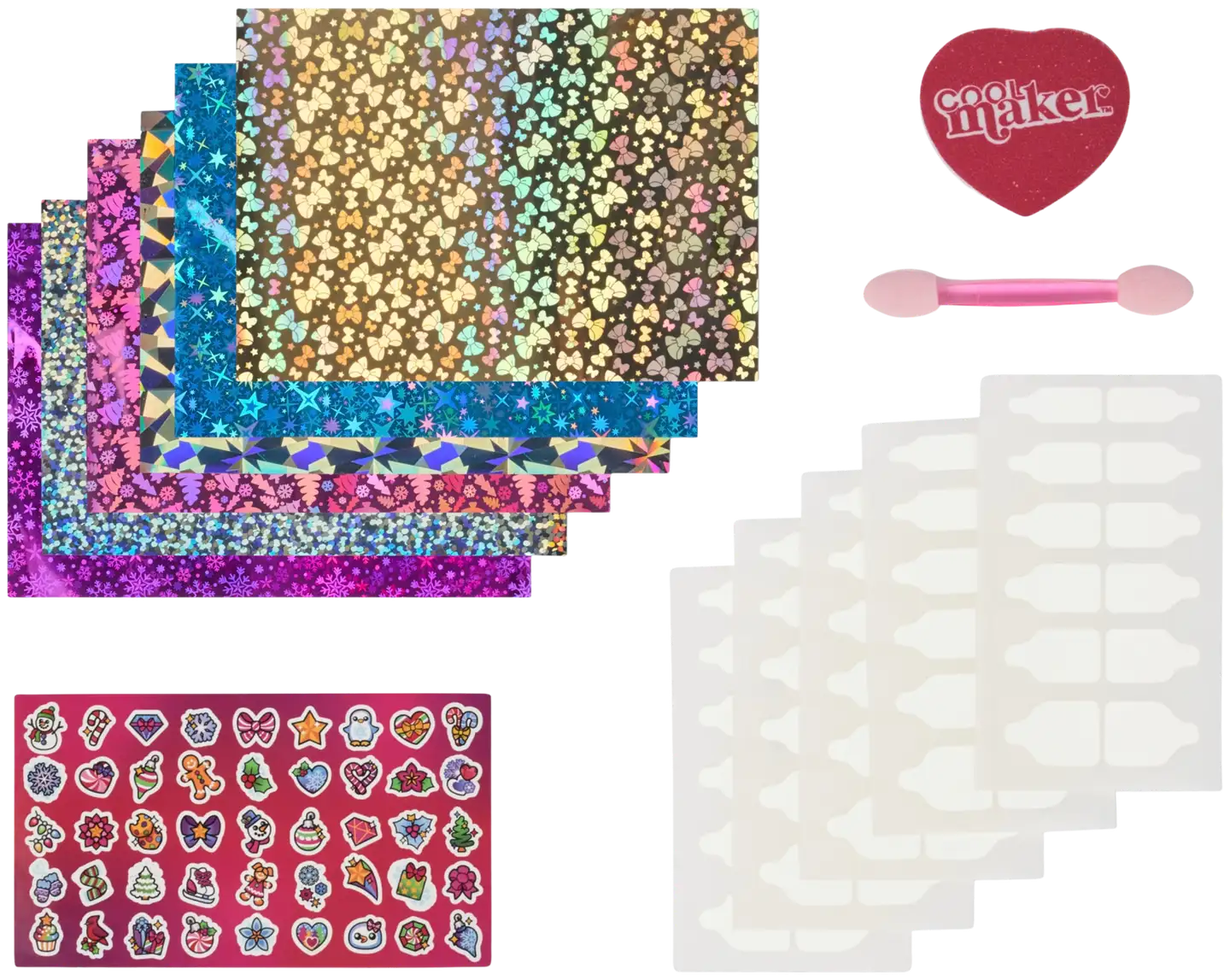 Cool Maker Holiday Foil Nails - 2
