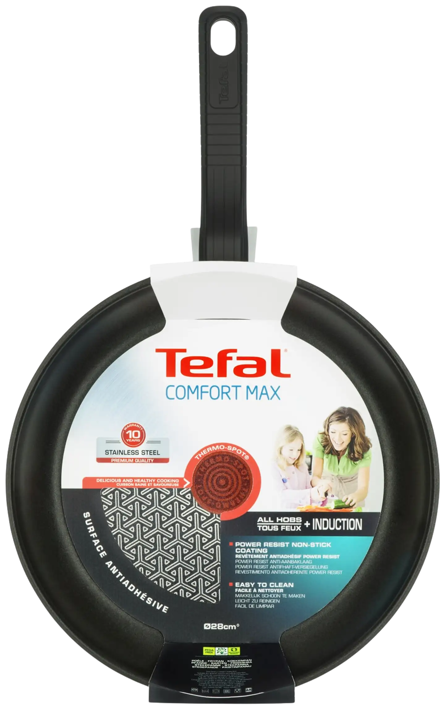 Tefal Comfort Max paistinpannu SS 28cm C9720614 - 4