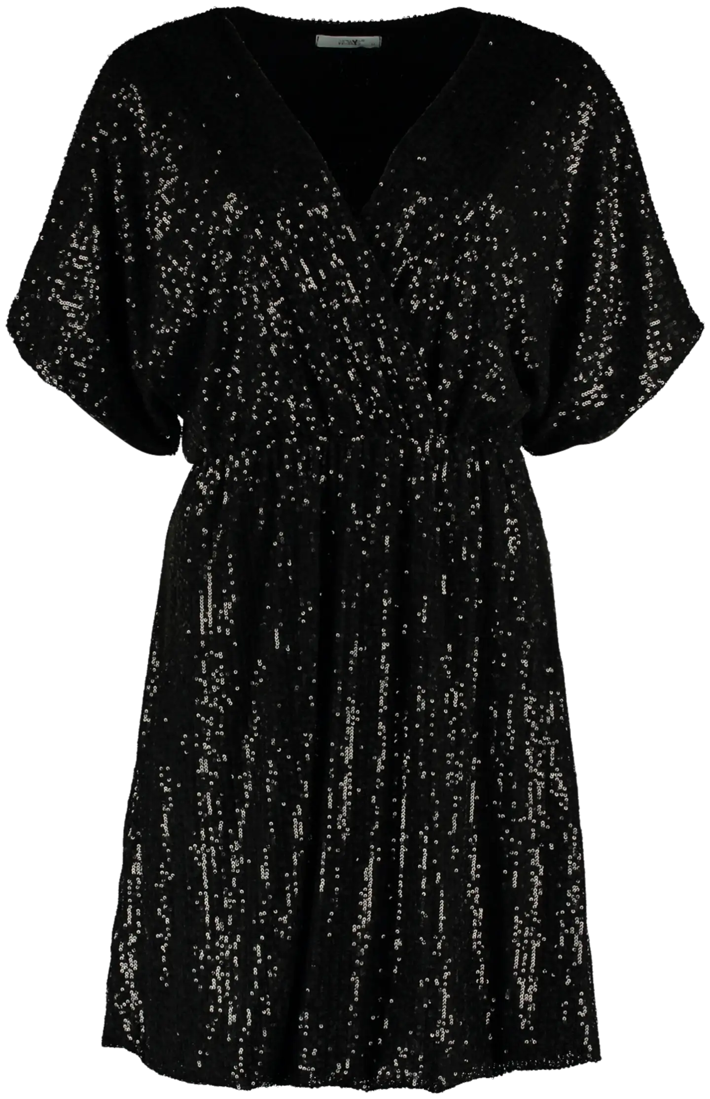 Hailys naisten mekko Salina musta - black sequins - 1