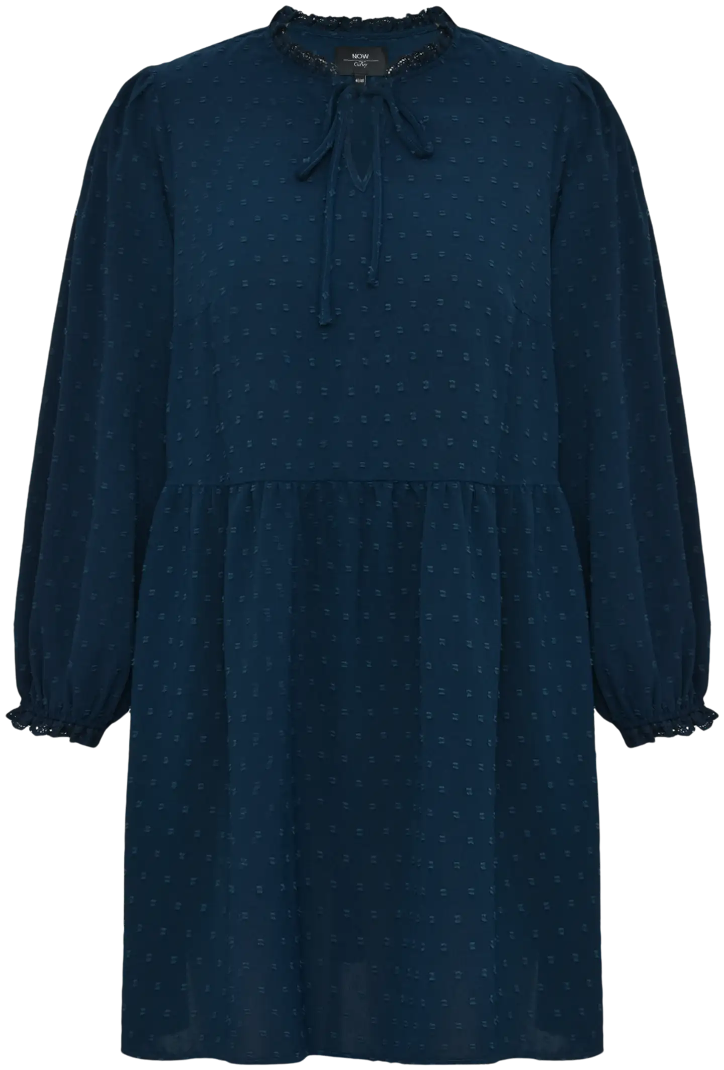 Now Curvy naisten lyhyt yksivärinen mekko 133500, D-mitoitus - teal - 1