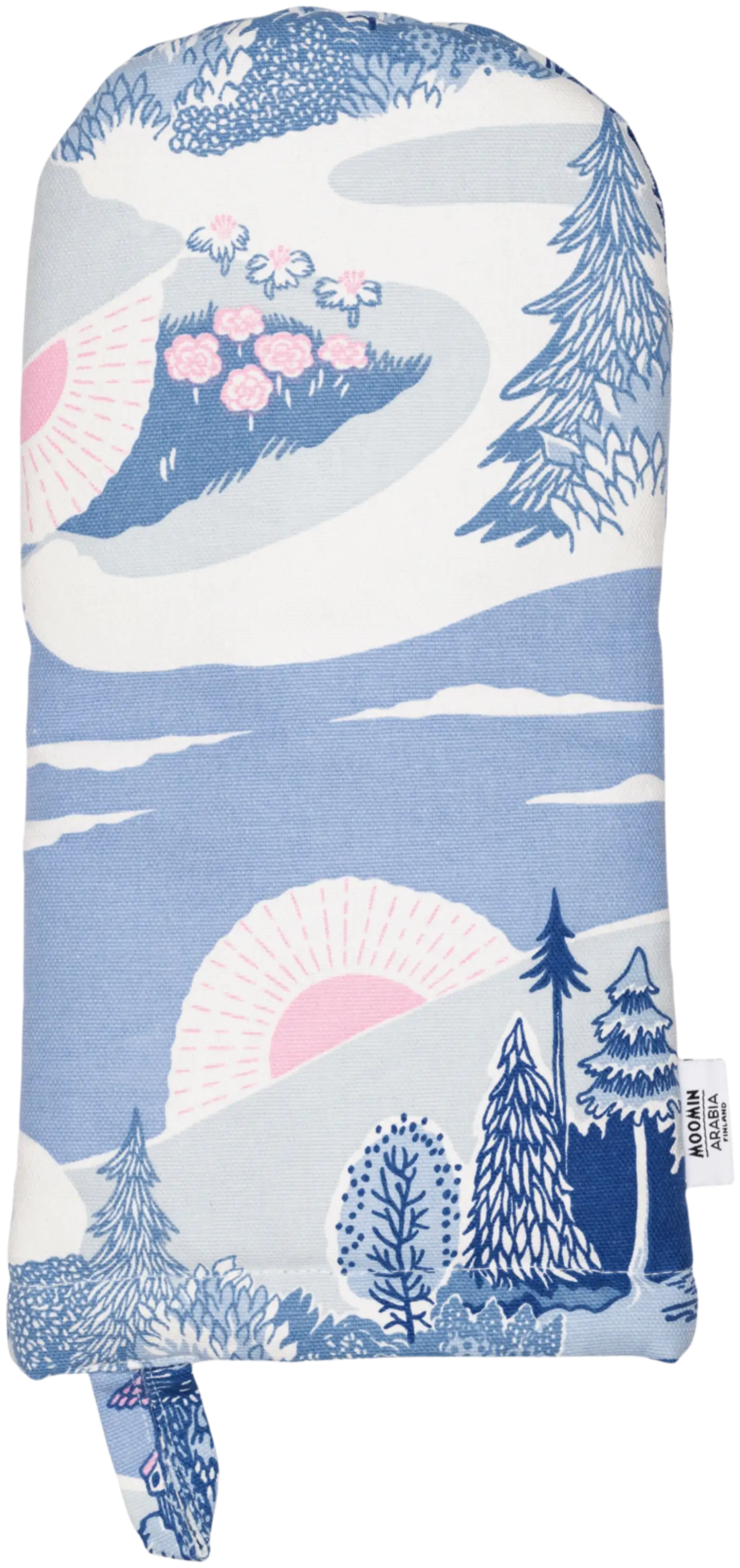 Muumi uunikinnas Kotona viimein 15x34cm - 2