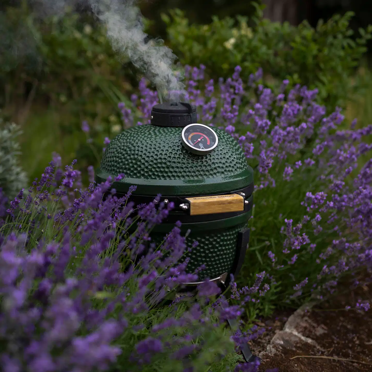 Kamado Sumo Classic Mini hiiligrilli - vihreä - 10