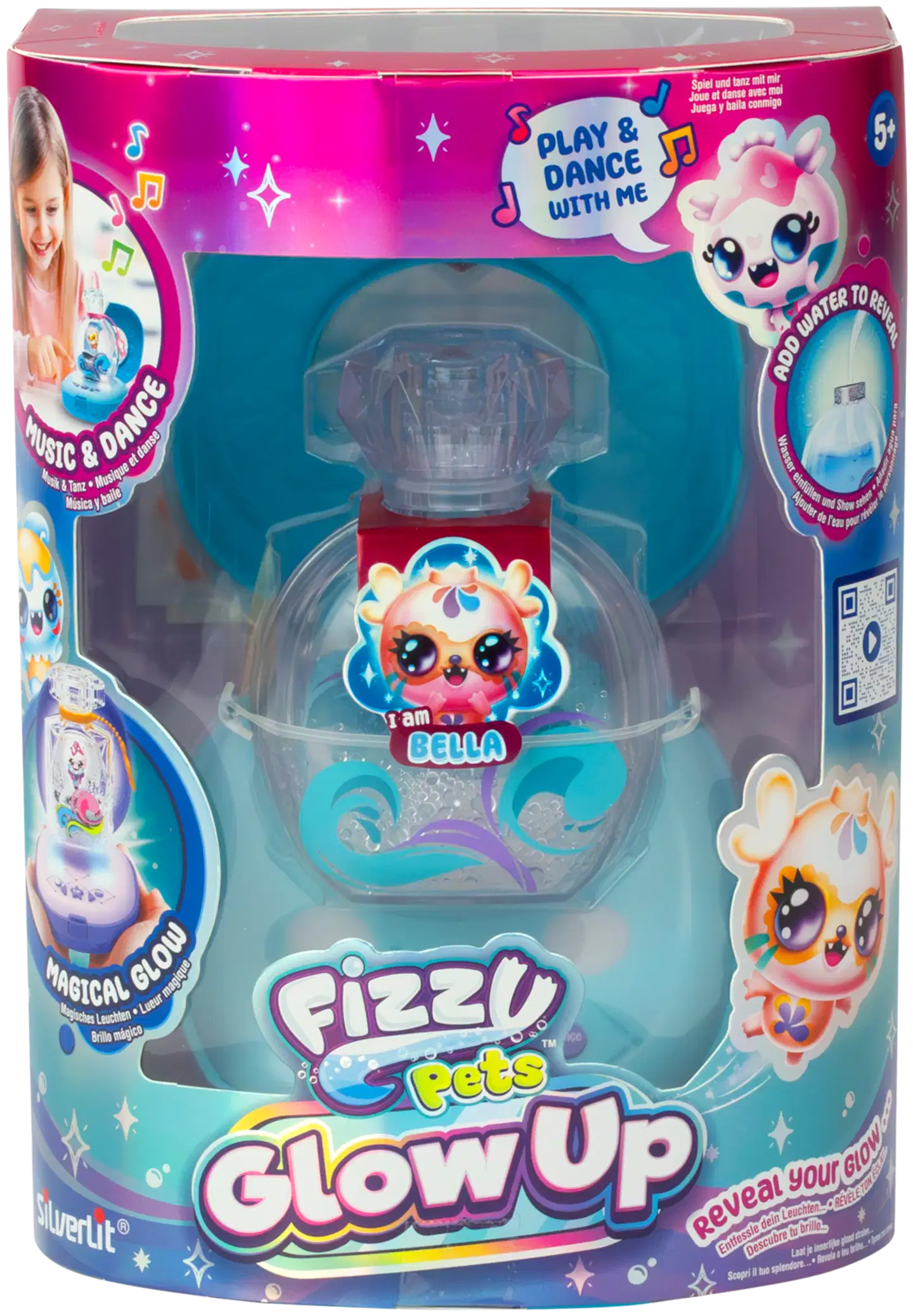 Silverlit lelu Fizzy Pets Glow Up, erilaisia - 5