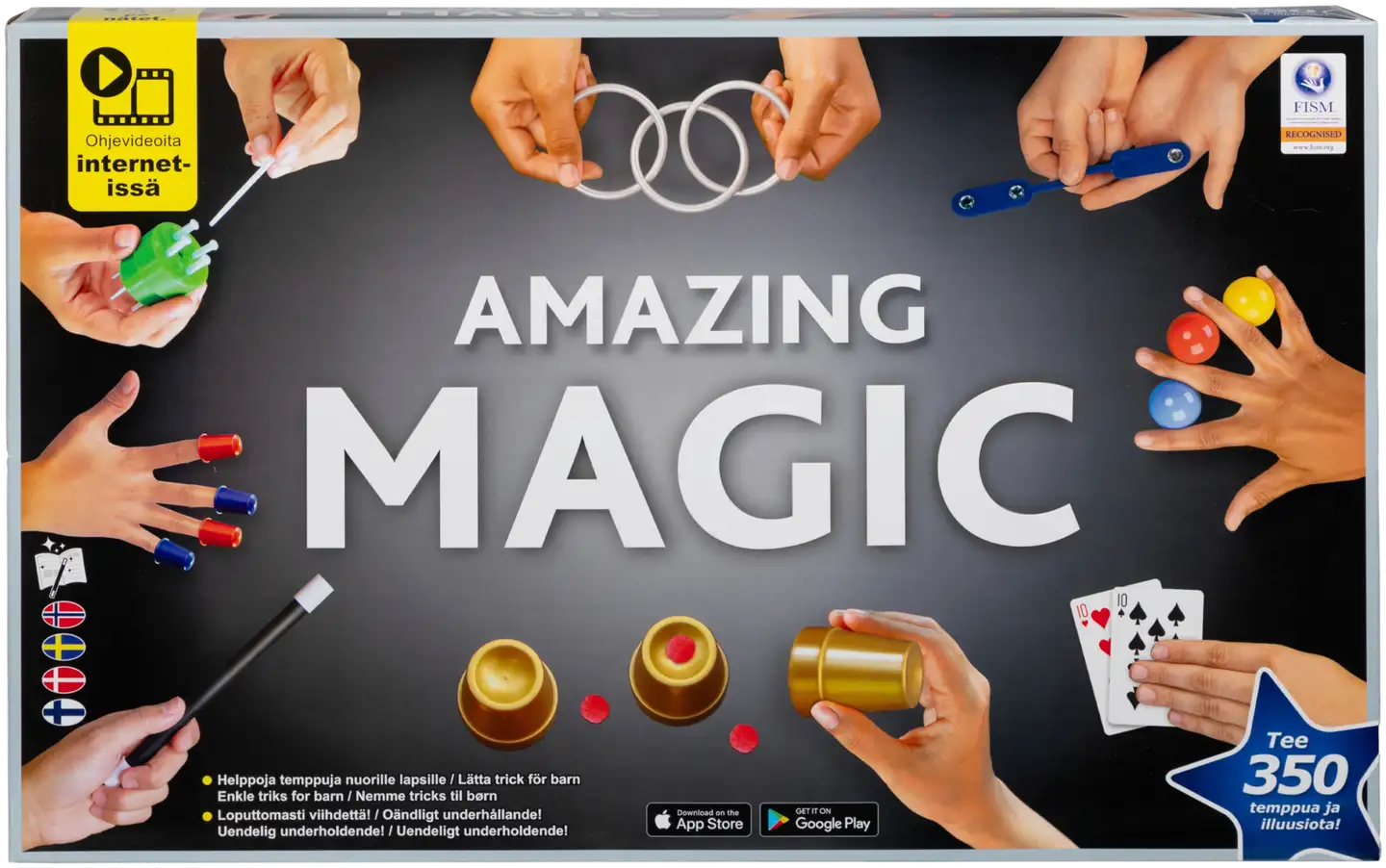 Peliko Taikasetti 350 temppua - 2