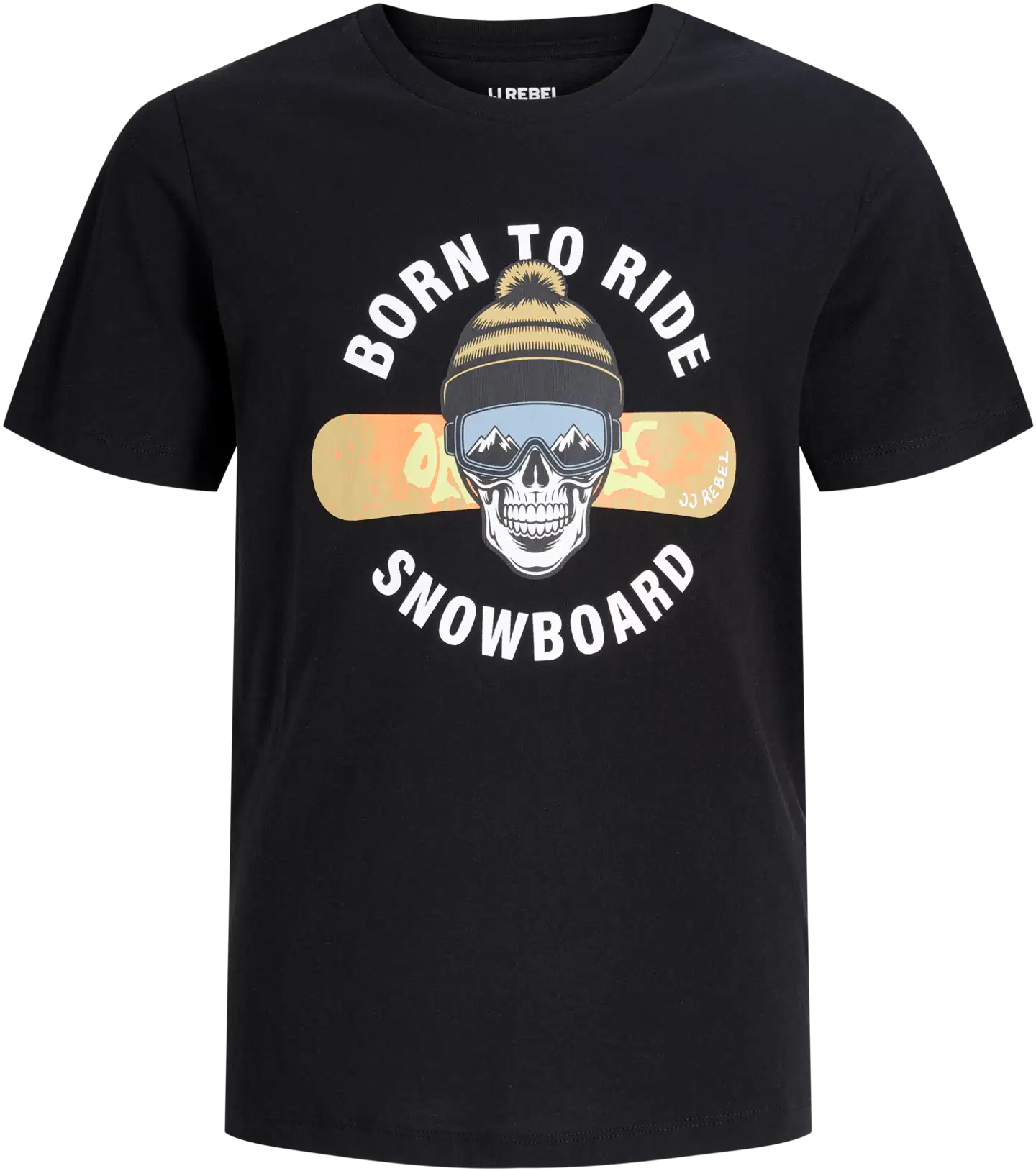 JJ REBEL JUNIOR lasten t-paita - Black - 1