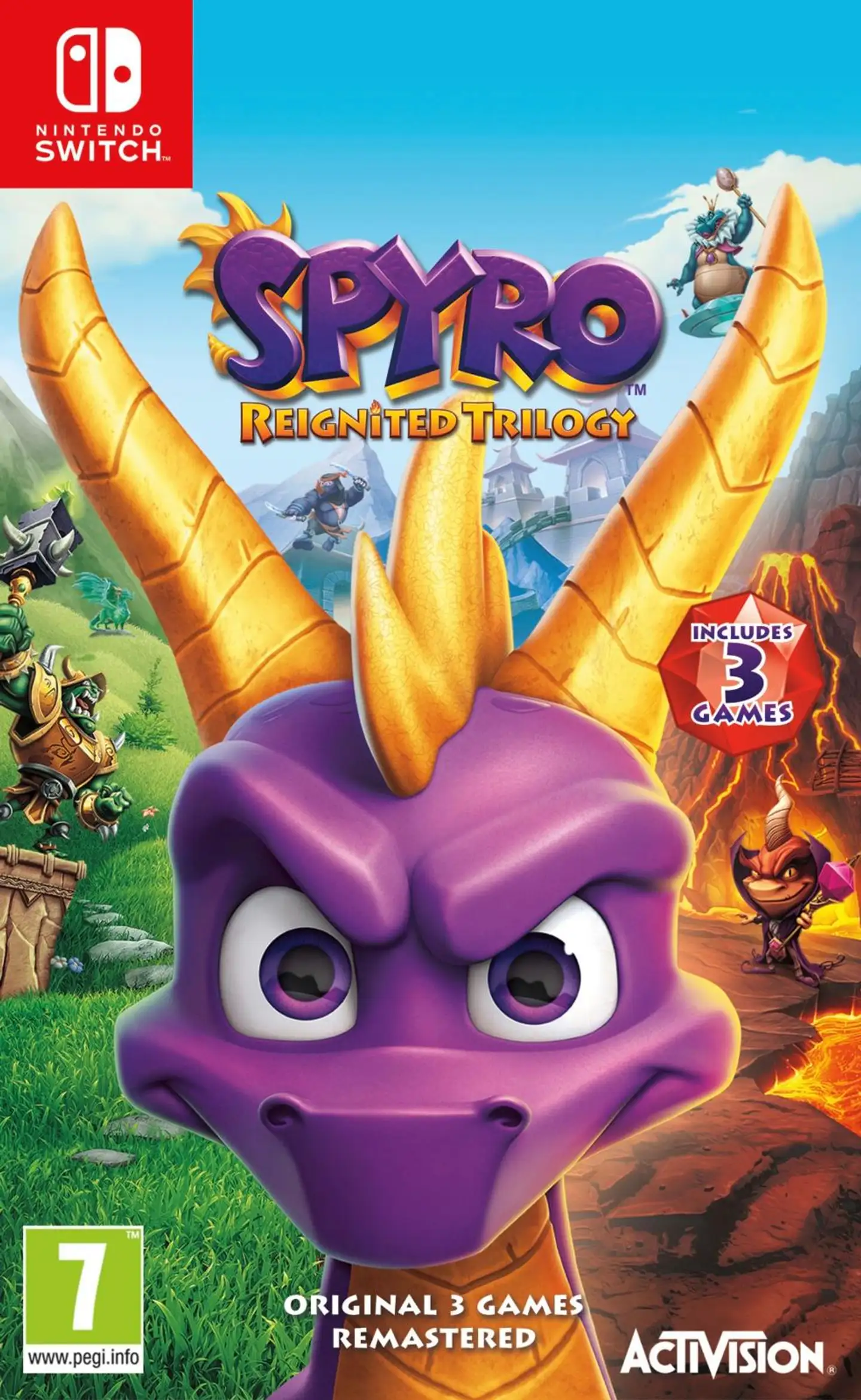 Nintendo Switch Spyro Reignited Trilogy