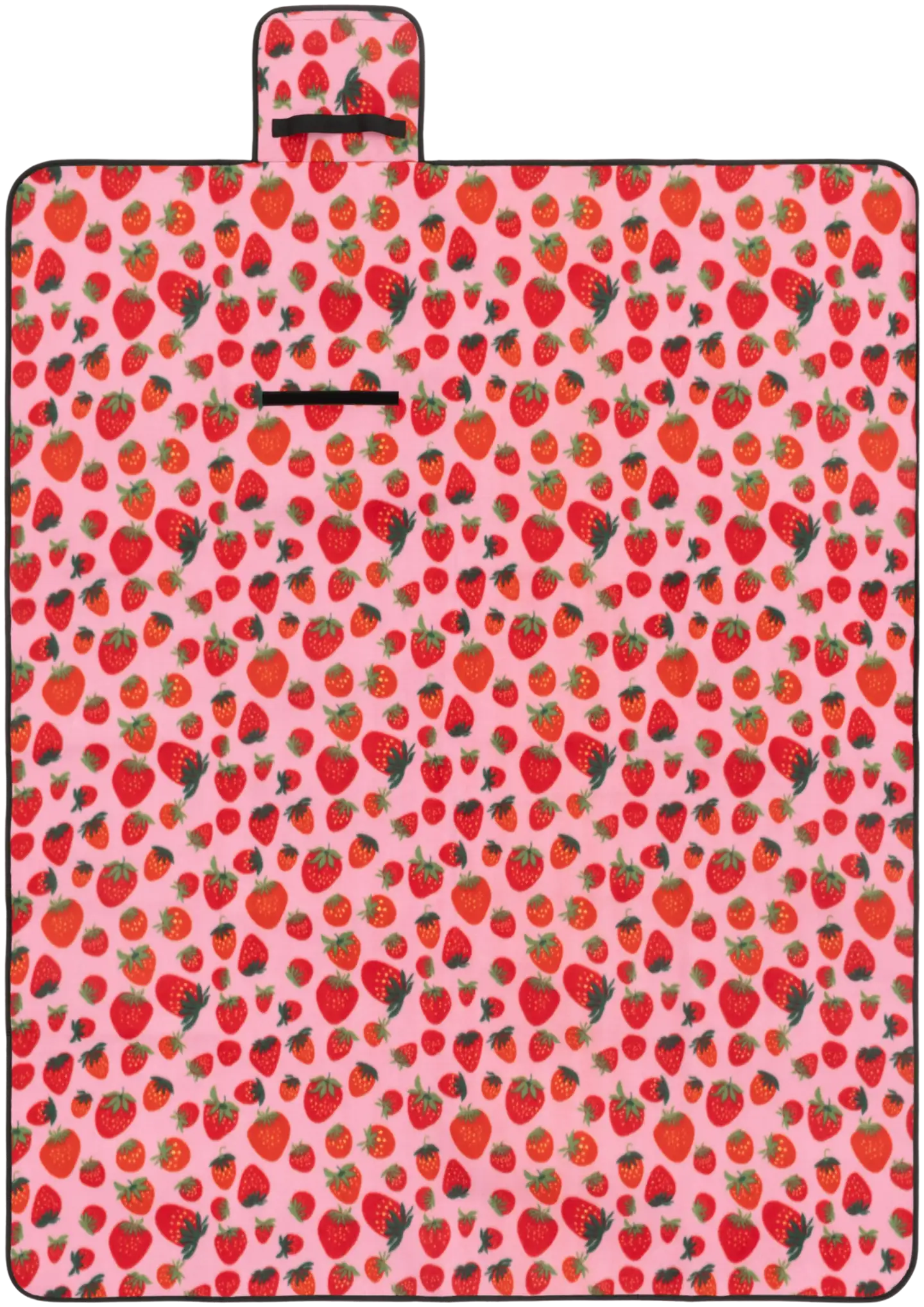 4Living Piknikhuopa Mansikka 130x165 cm pun/vihreä - 1