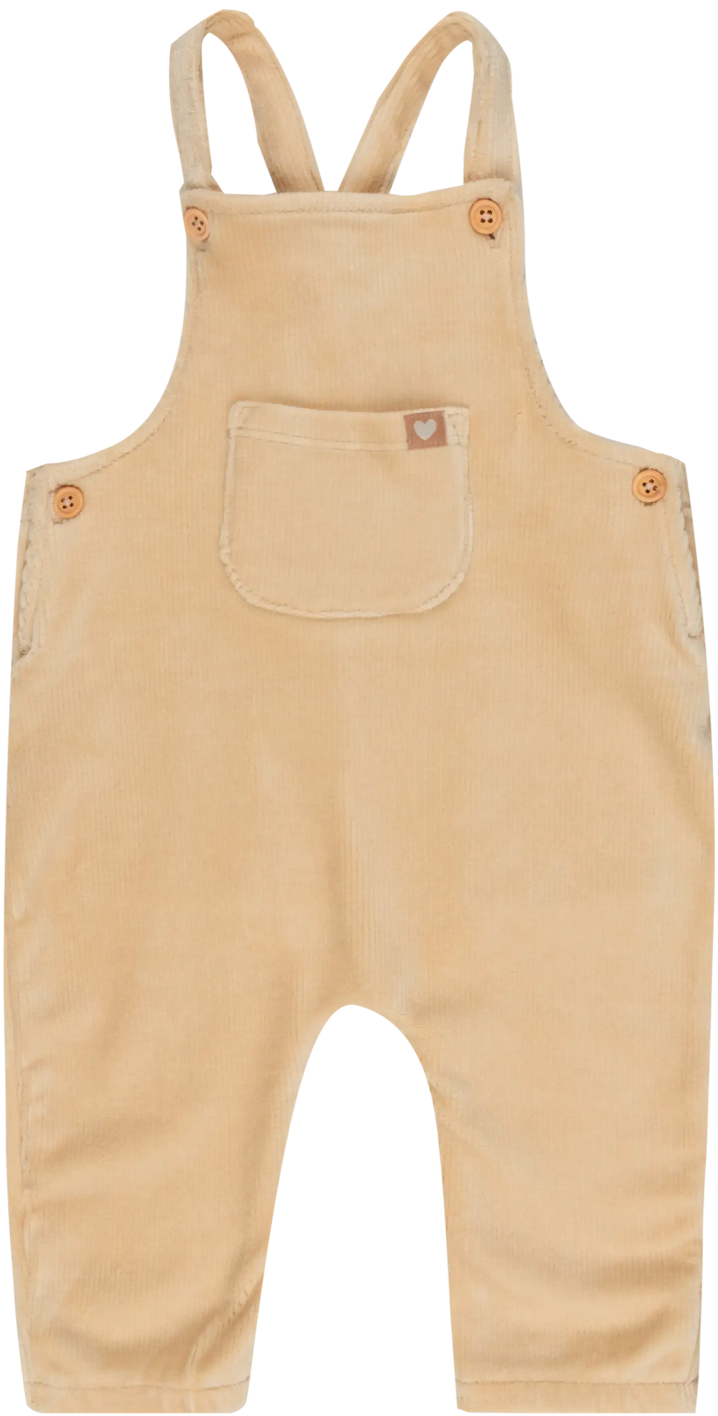 Ciraf vauvojen lappuhaalarit vakosamettiveluuria 250B253349 - Wood Ash - 1