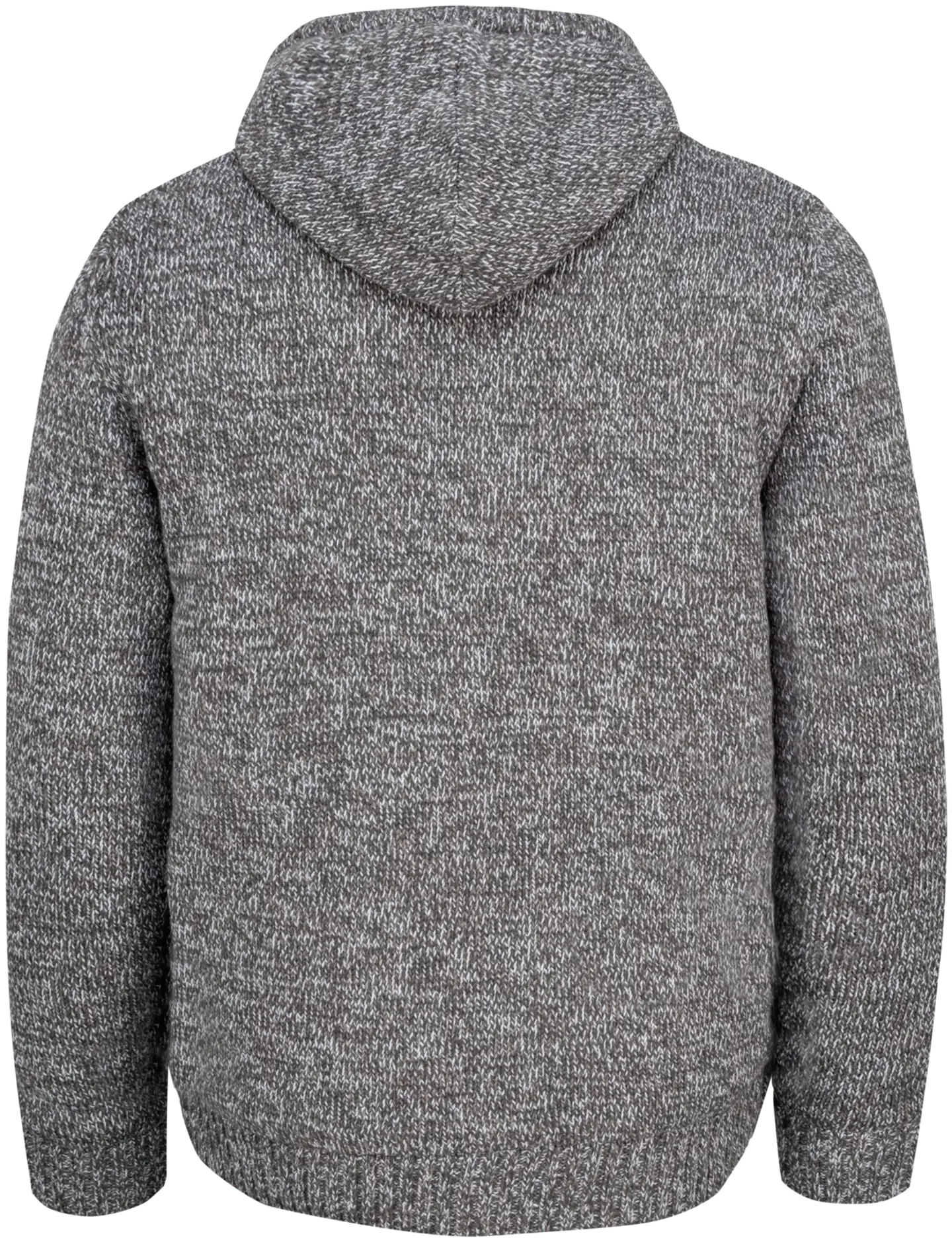 TEX miesten vuorillinen neulostakki I836498 - GREY CHINE DARK - 2