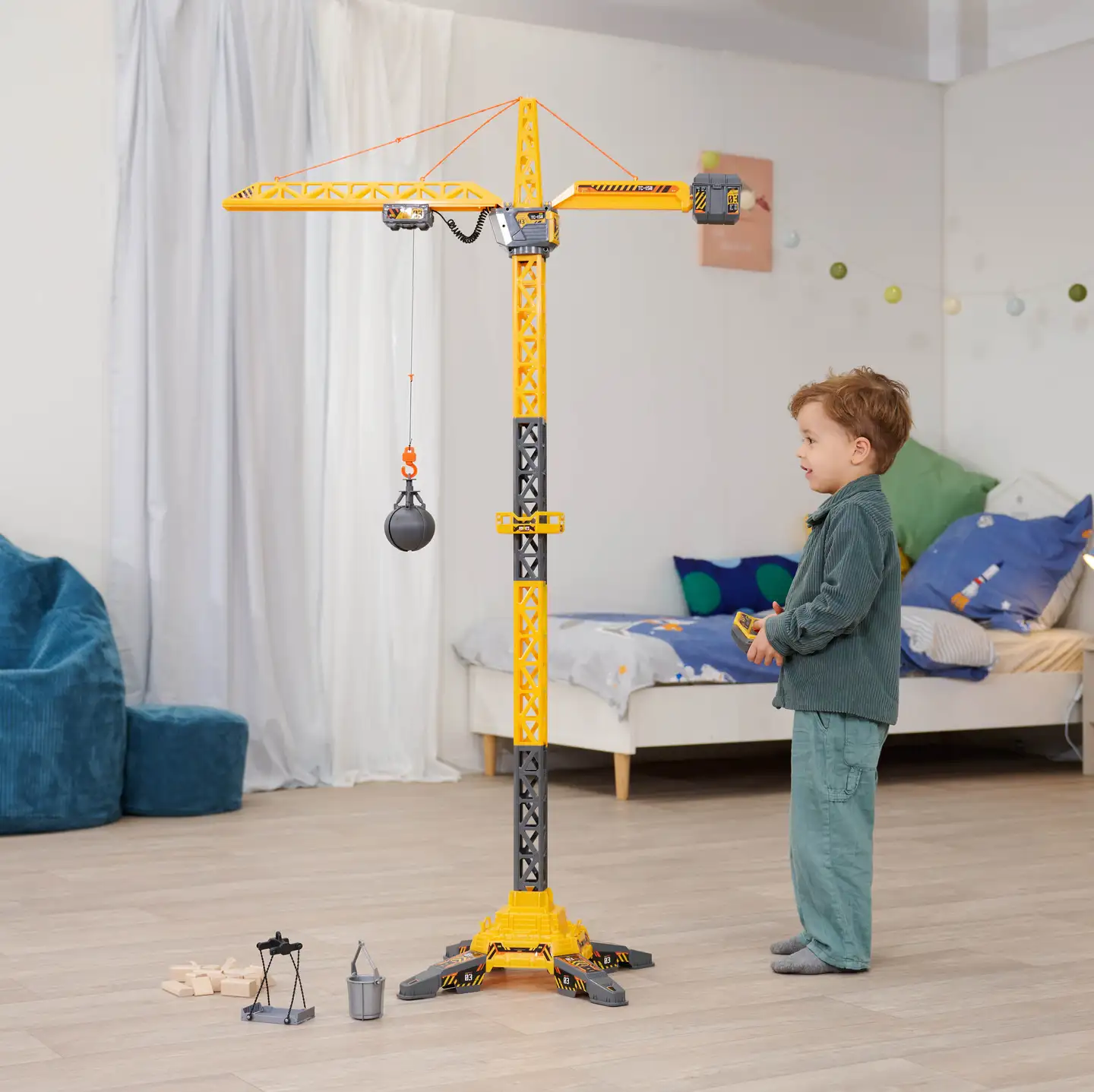 Dickie Toys RC Titan Nosturi, 150 cm, 2,4 GHz - 7