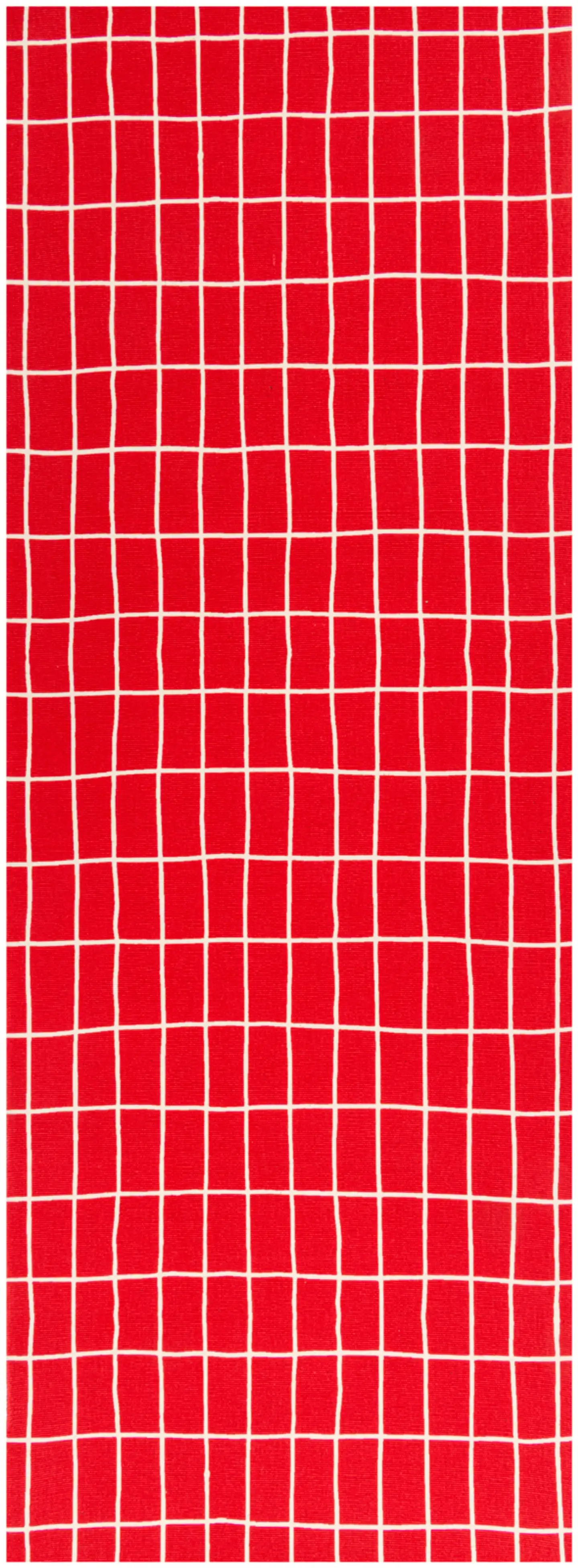 House kaitaliina Elonkorjuu 33x160 cm punainen PatternLab - 1