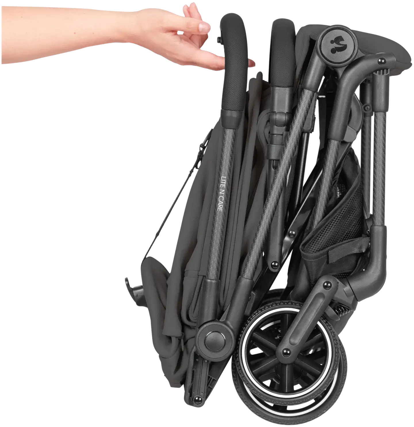 Hauck matkarattaat Lite N Care harmaa - 10