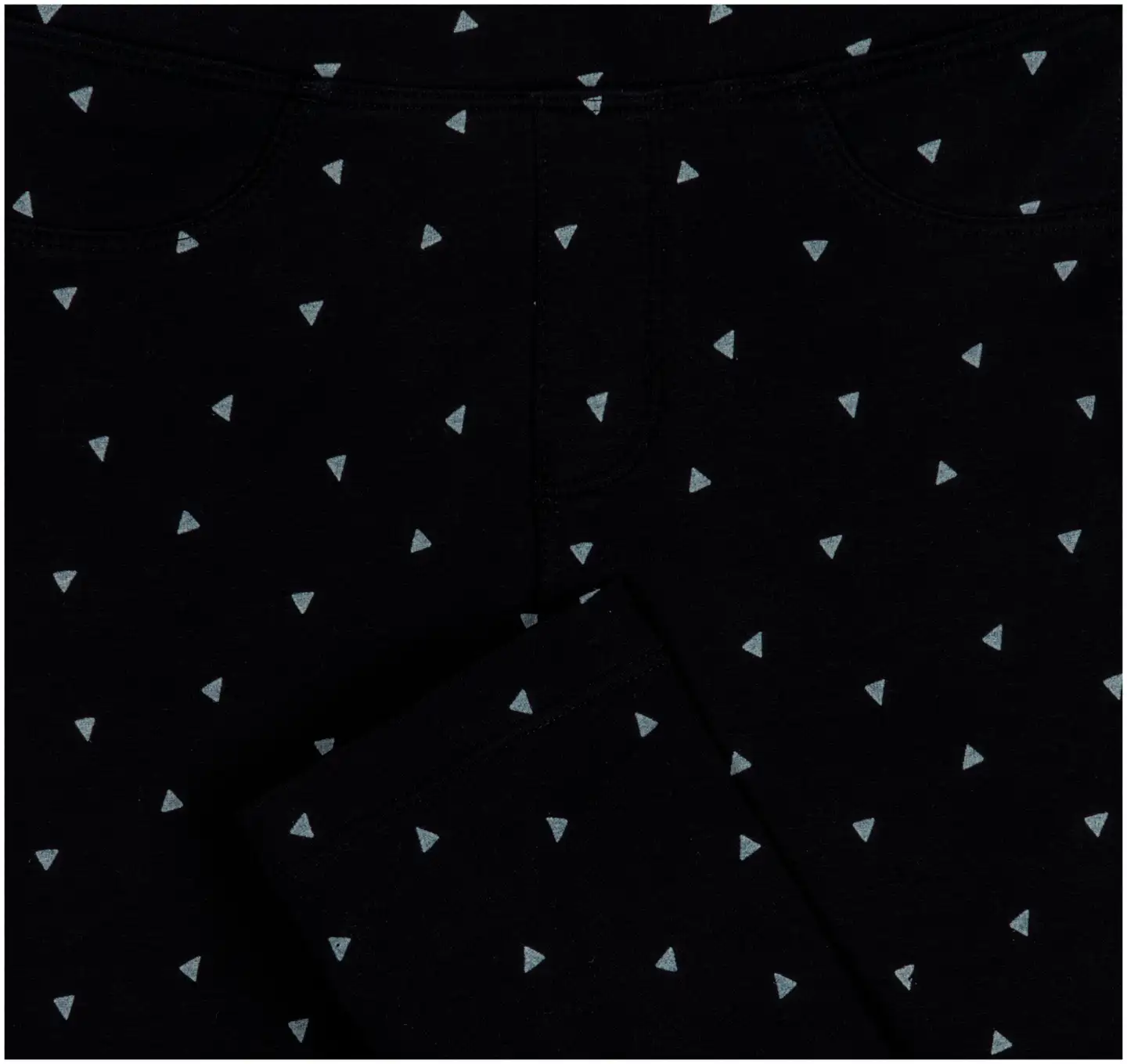 TEX lasten legginsit pilkku I980449 - BLACK 1 - 3