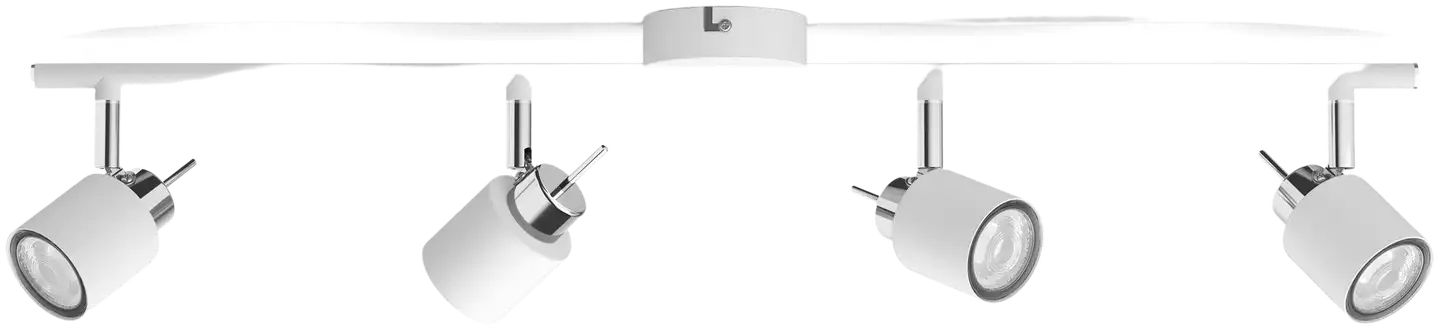 Philips tankospottivalaisin Meranti 4-osainen valkoinen 35W - 2