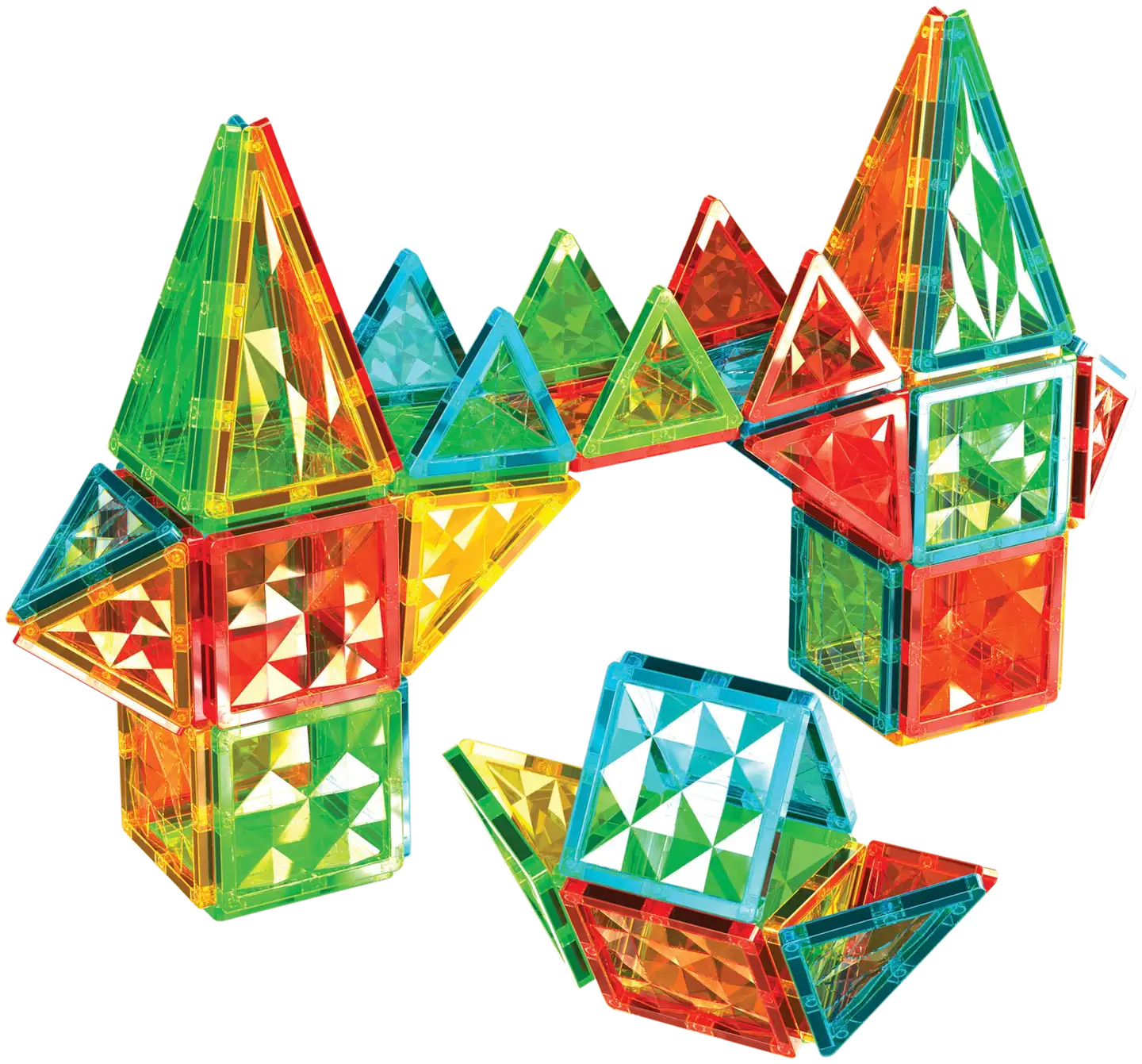 Geomag Tiles Gems Rakennussetti 60 Osaa - 5