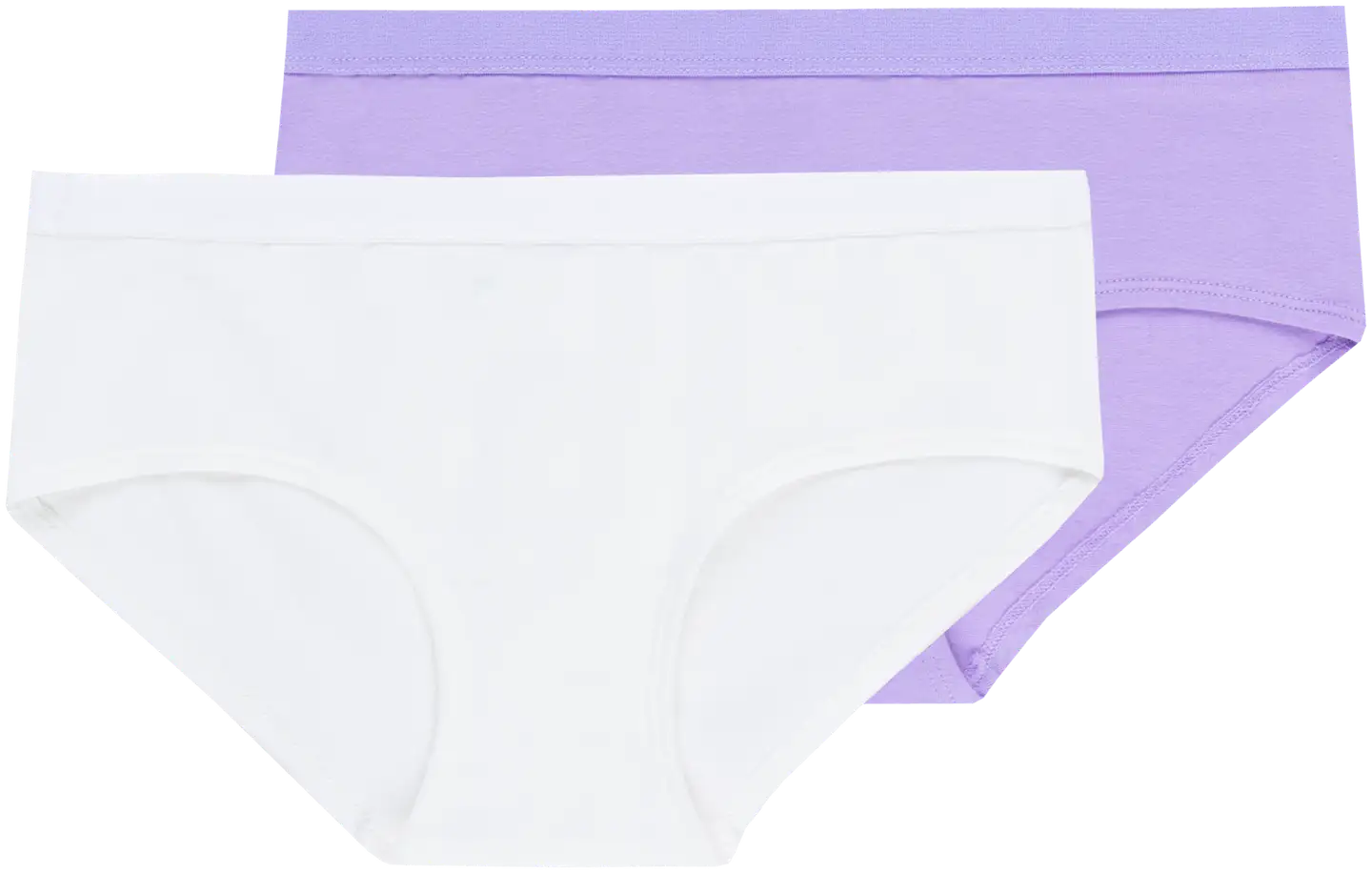 House lasten hipster-alushousut 230H082507 2-pack - Lilac/white - 1