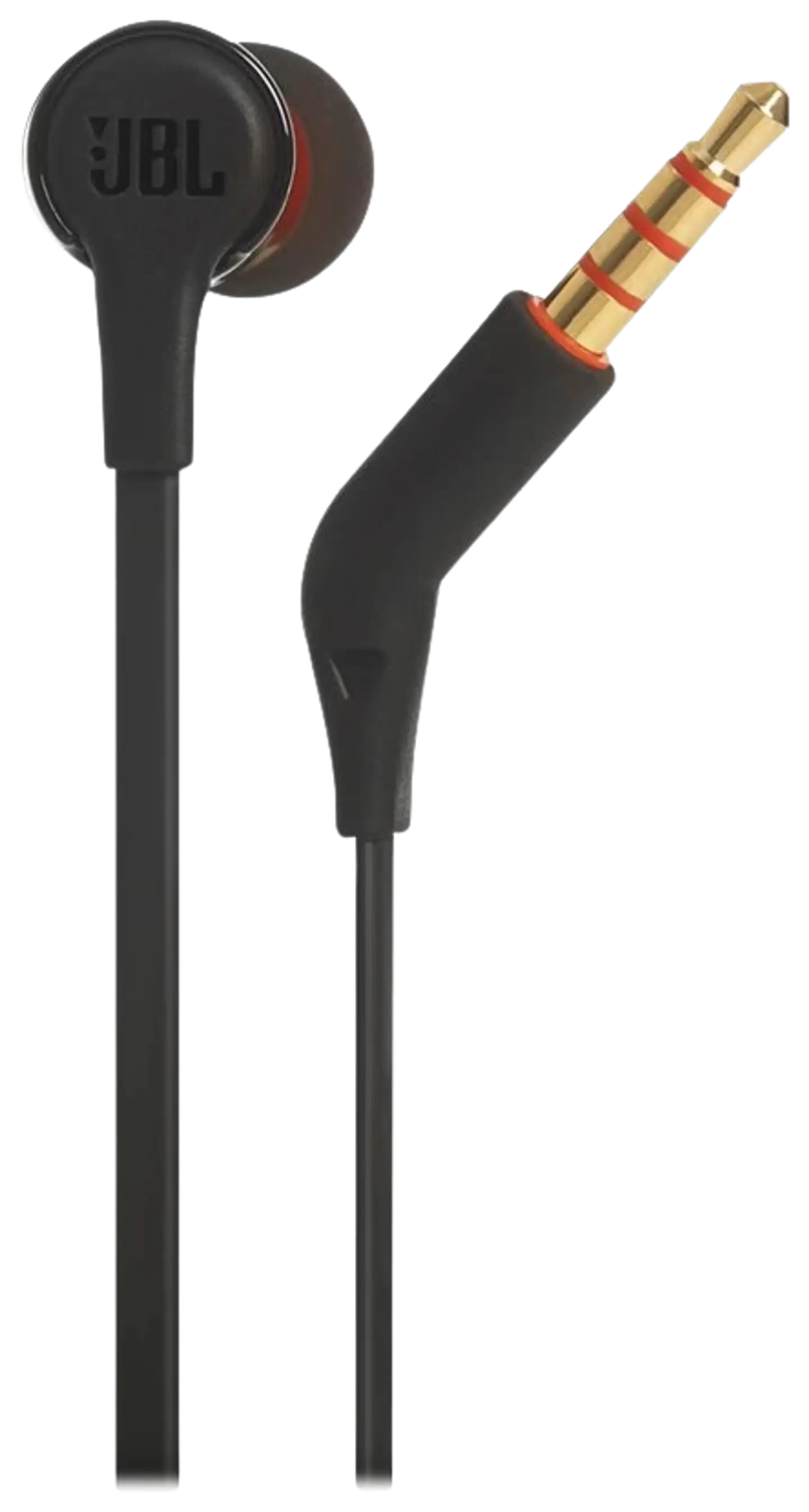 JBL nappikuulokkeet mikrofonilla T210 musta - 4
