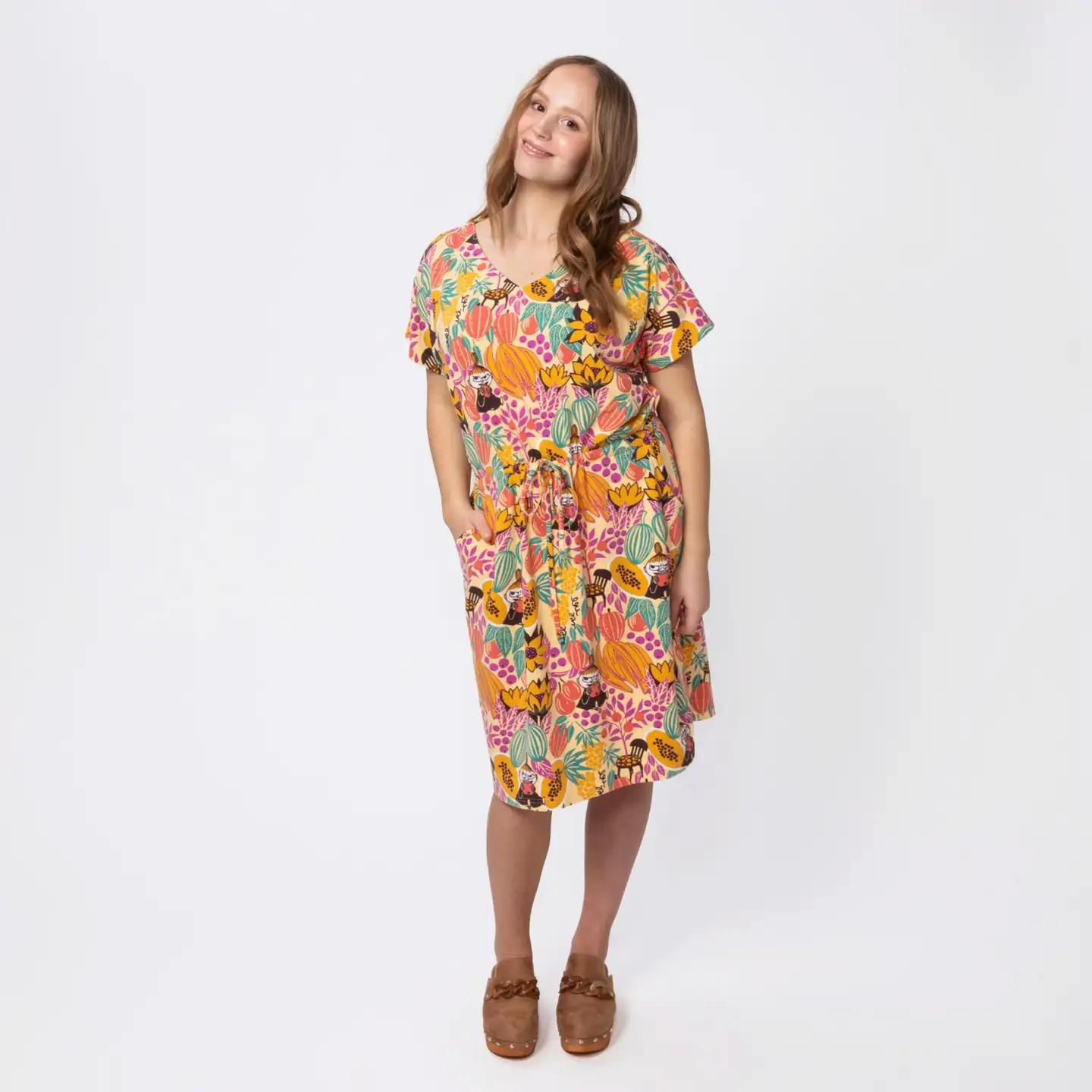 Martinex Muumi mekko Tea Papaija 588428 - Keltainen - 5