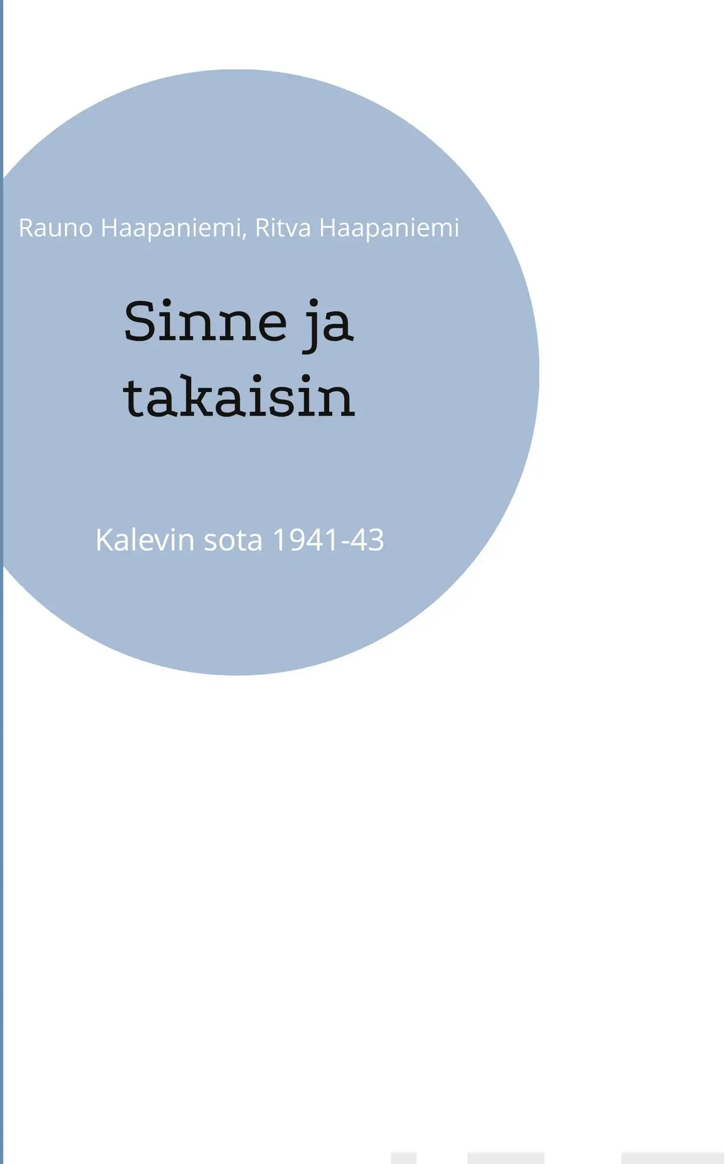 Sinne ja takaisin - Kalevin sota 1941-43