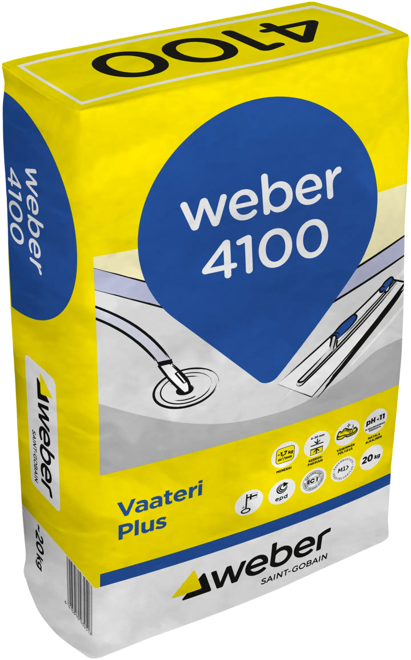 Weber vetonit 4100 Vaateri Plus 20 kg
