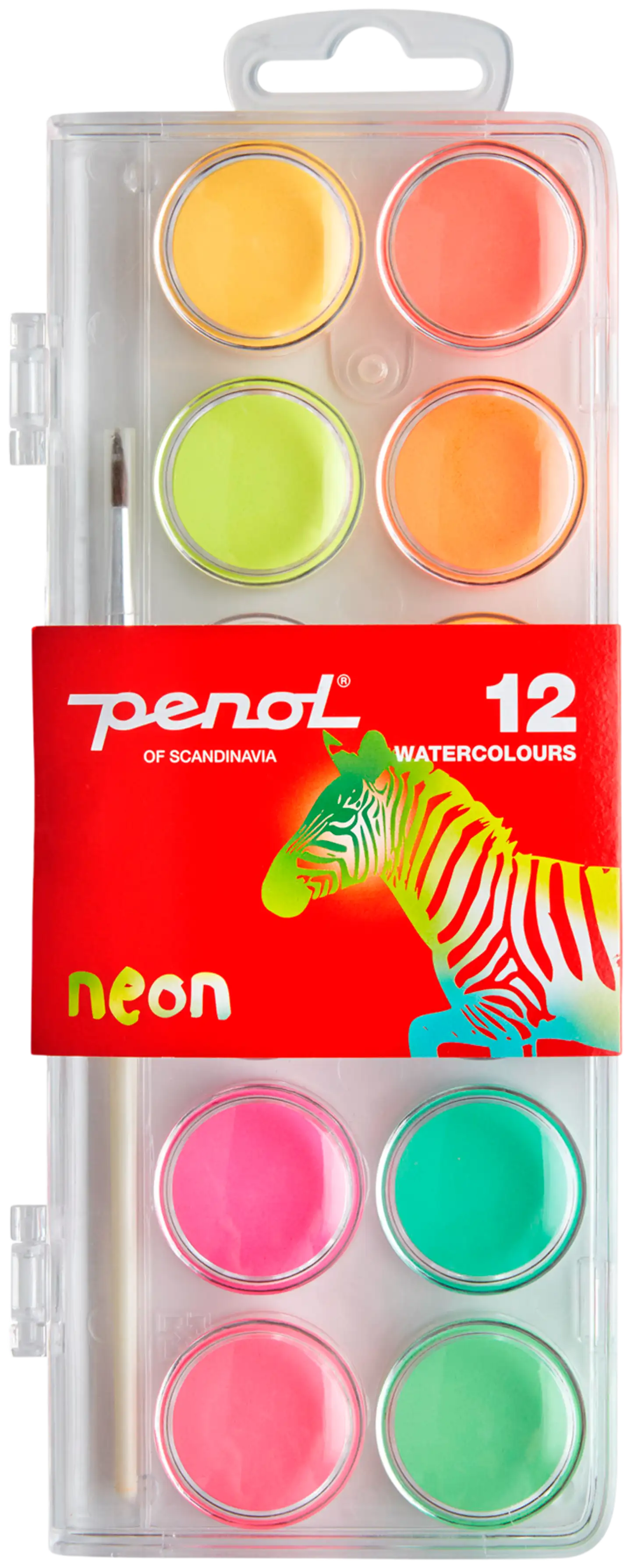 Penol vesivärit Neon 12 väriä - 1