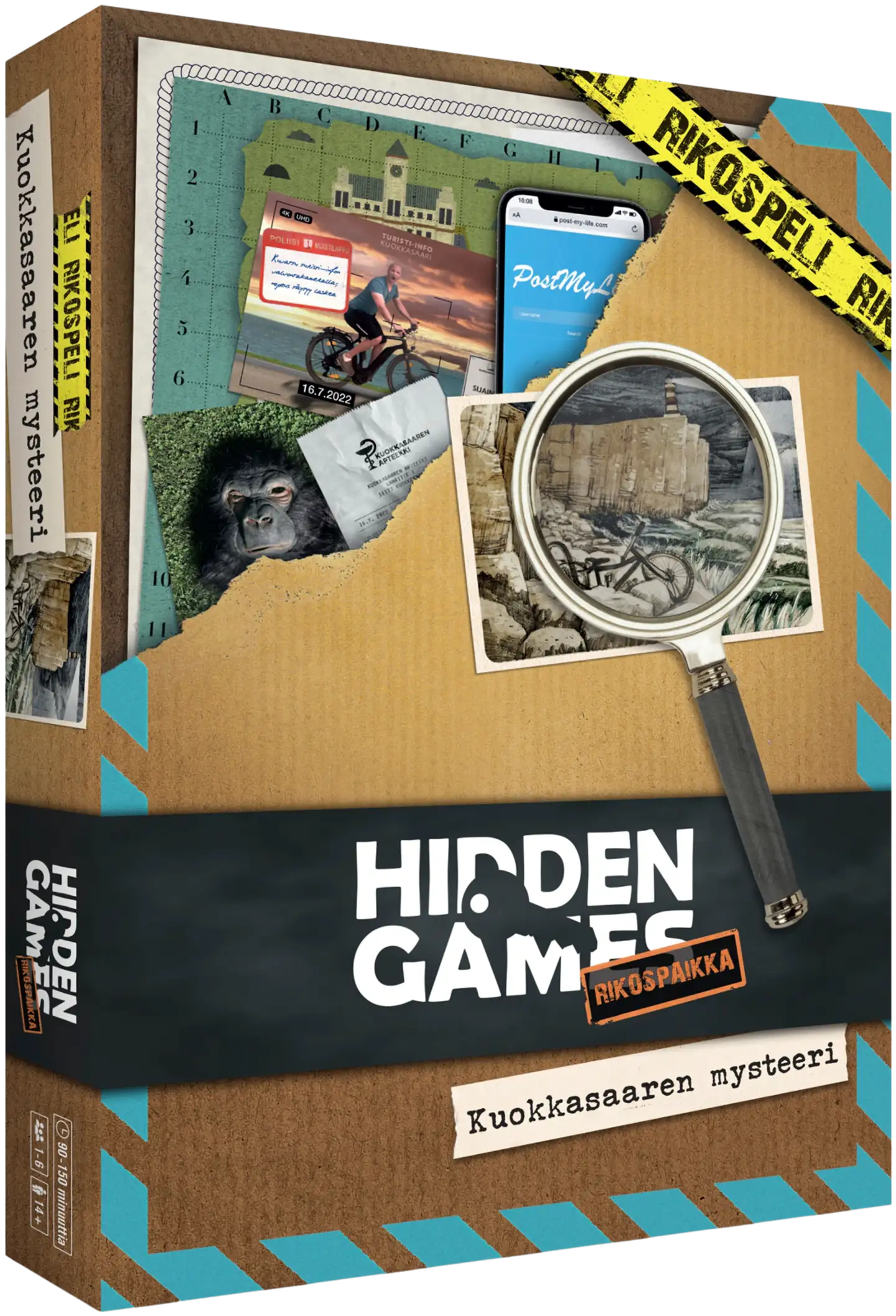 Hidden Games Rikospaikka Kuokkasaaren mysteeri