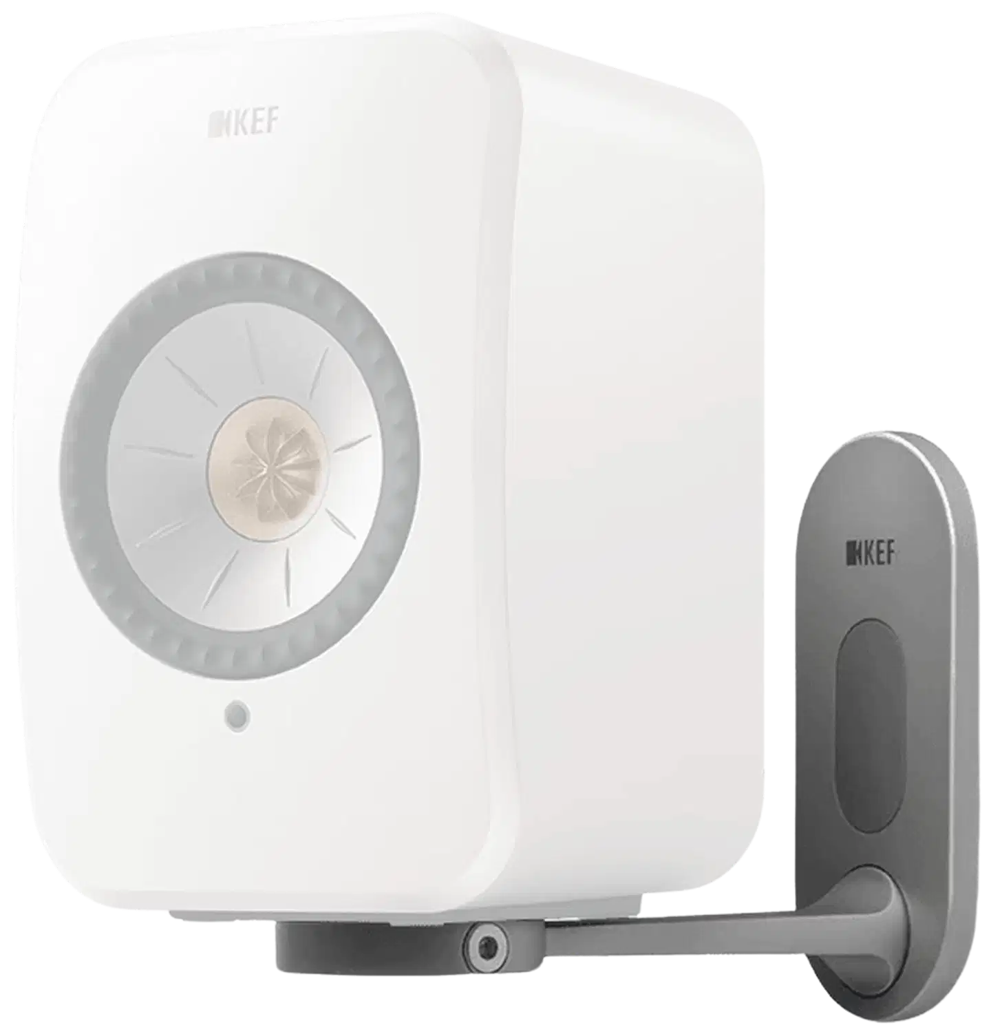 KEF seinäkiinnike B1 hopea - 2
