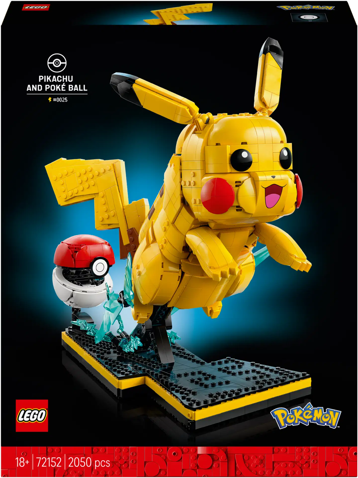LEGO® Pokémon 72152 Pikachu ja Poképallo - 3