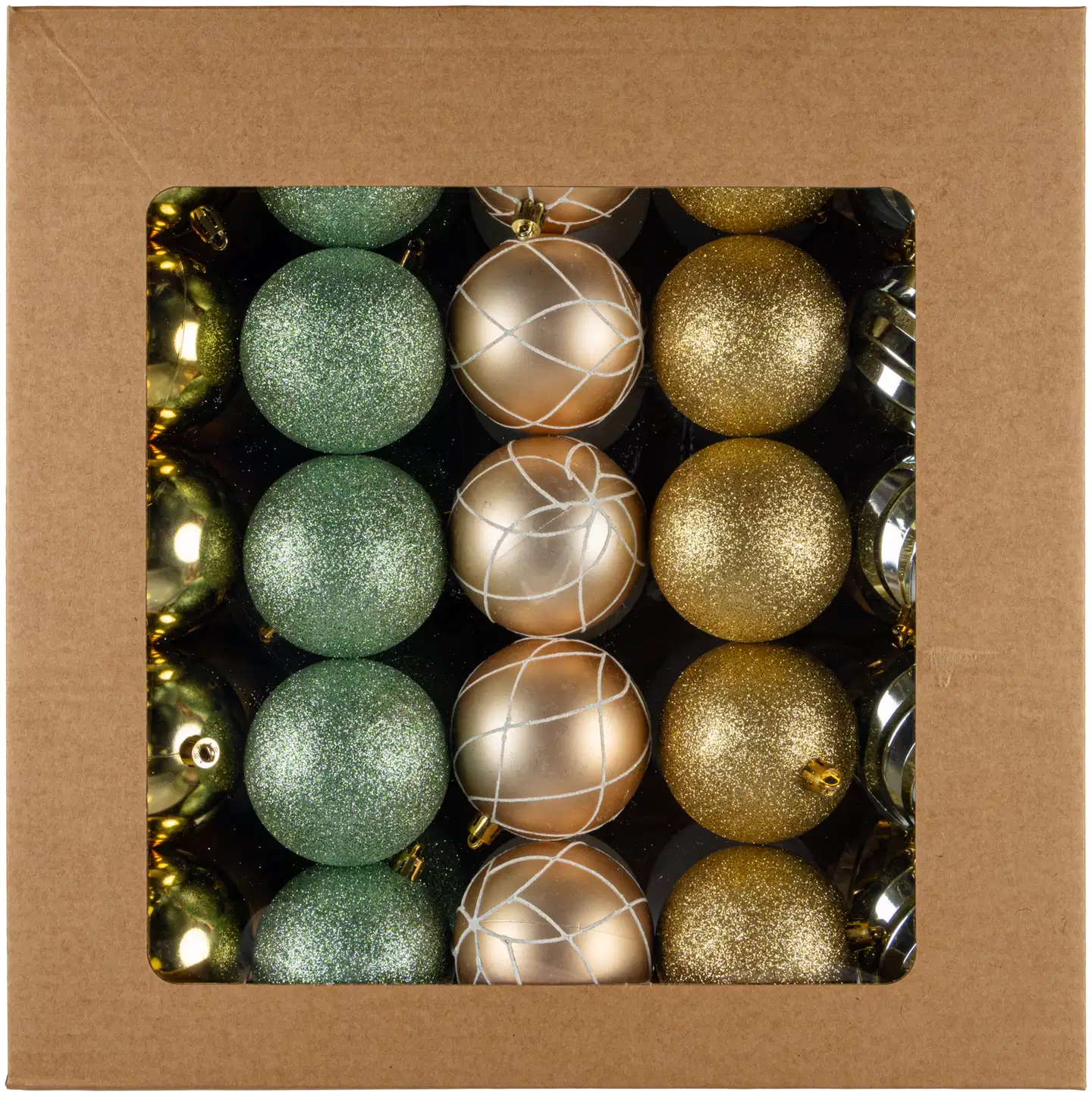 House joulupallo 8 cm 50 kpl M