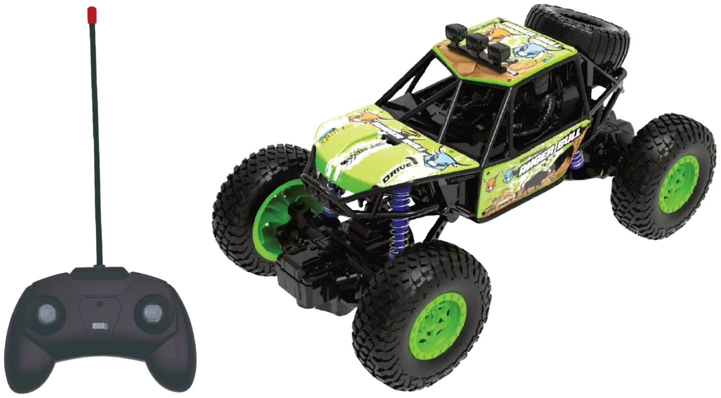 RC BEAST Rock Climbing Truck vihreä 1:24 27 MHz - 1