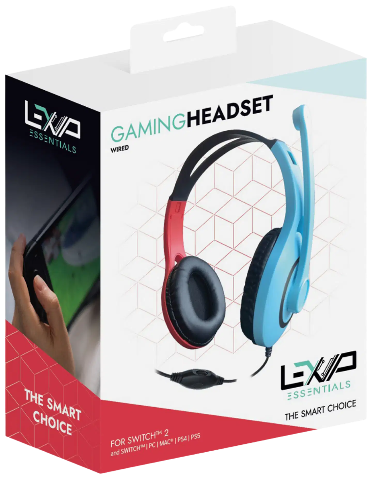 Lexip Wired Gaming Headset pelikuulokkeet, Nintendo Switch 2 - 3