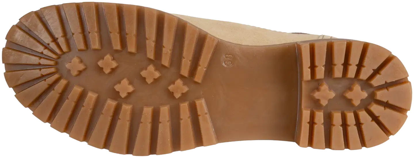 WKLY. naisten mokkanahkaiset chelsea-nilkkurit Tally - Beige - 5