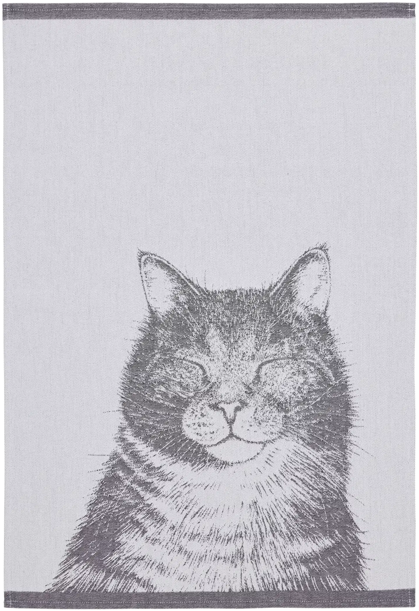 Finlayson keittiöpyyhe Kissa 2kpl 50x70cm musta-valkoinen - 1