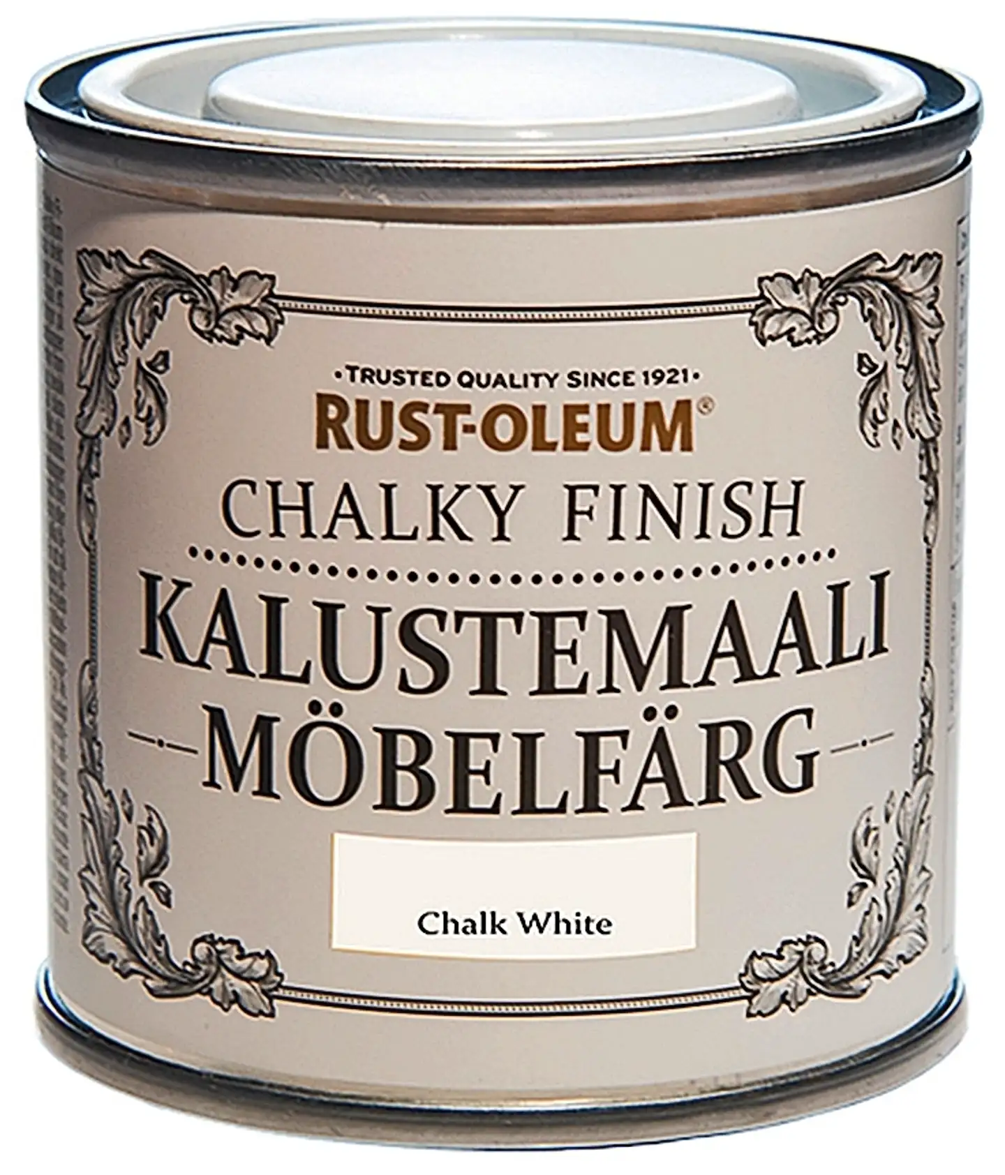 Rust-Oleum kalustemaali Chalky Finish 125 ml Chalk White - 1