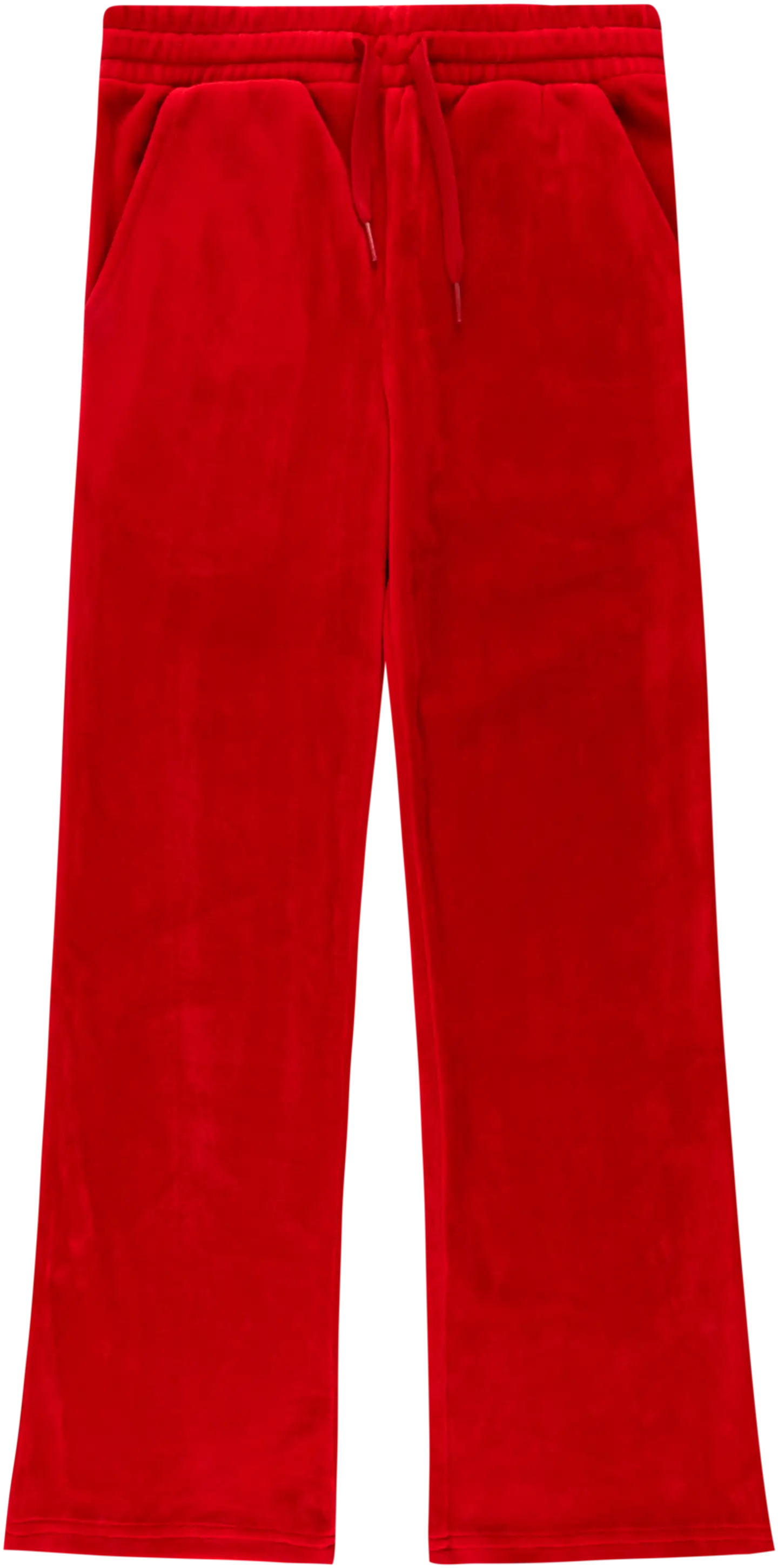 House nuorten velourhousut 23TH412530 - Racing red - 1