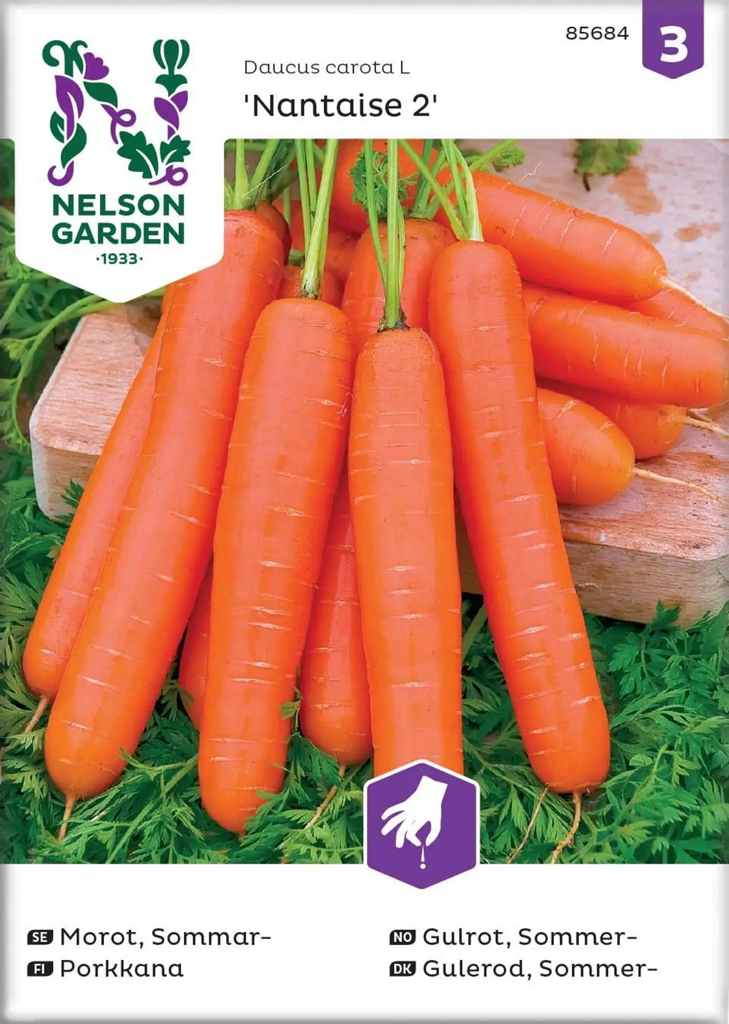 Nelson Garden Siemen Porkkana, Nantaise 2