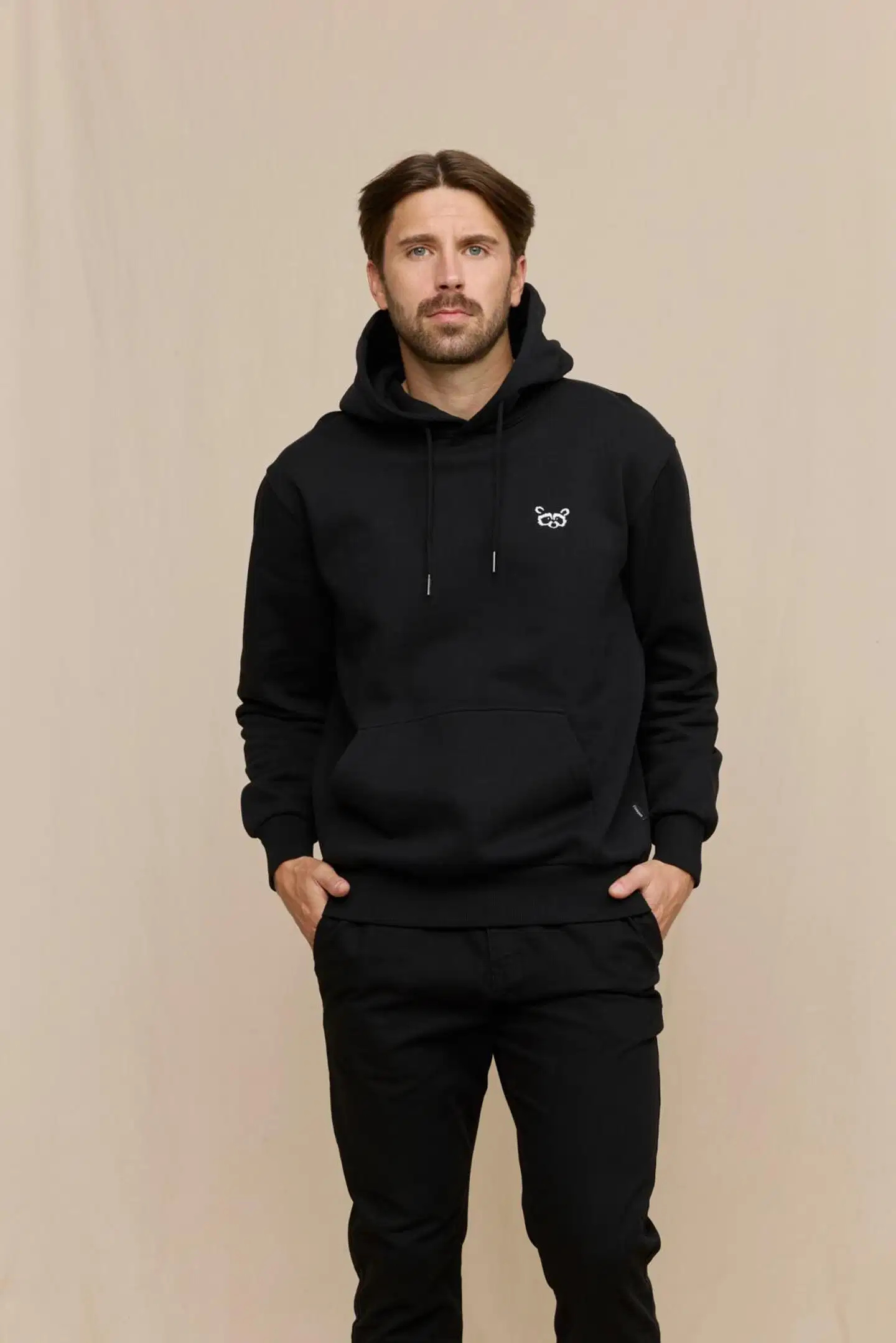 Finlayson miesten collegepaita Pesue - Black - 3