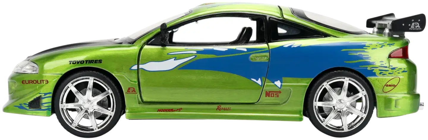 Jada - Fast & Furious Anniversary Brian's Mitsubishi Eclipse 1:24, 19 cm, die-cast - 5