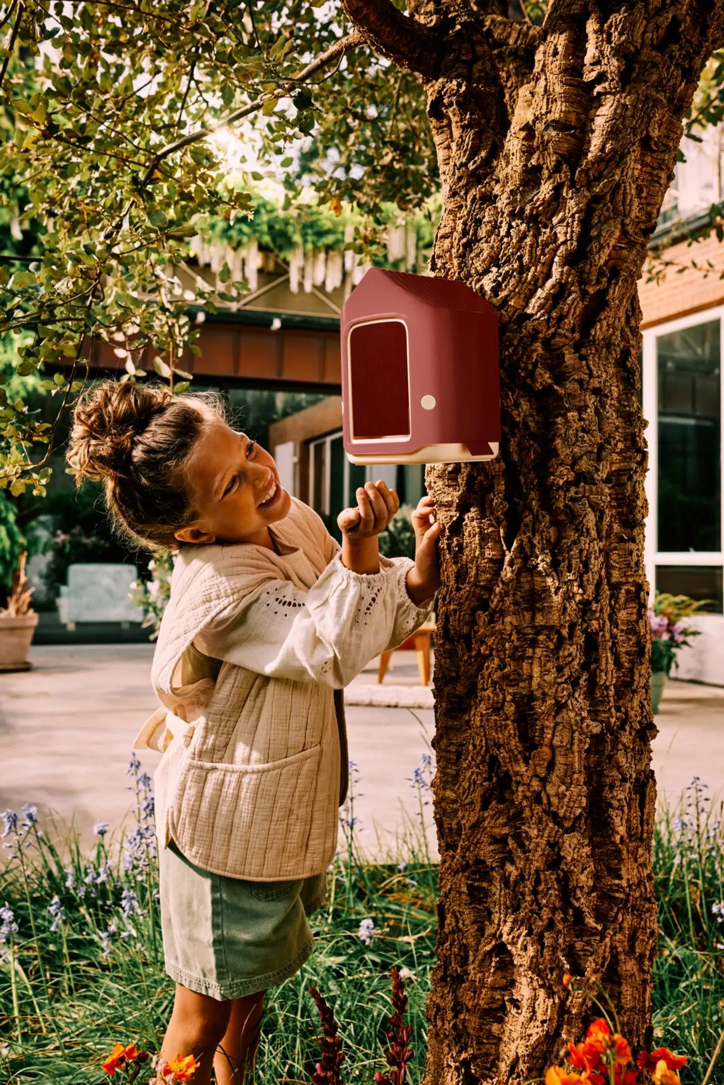 elho lintulauta cozy 18cmx18cmx k23cm punainen - 5