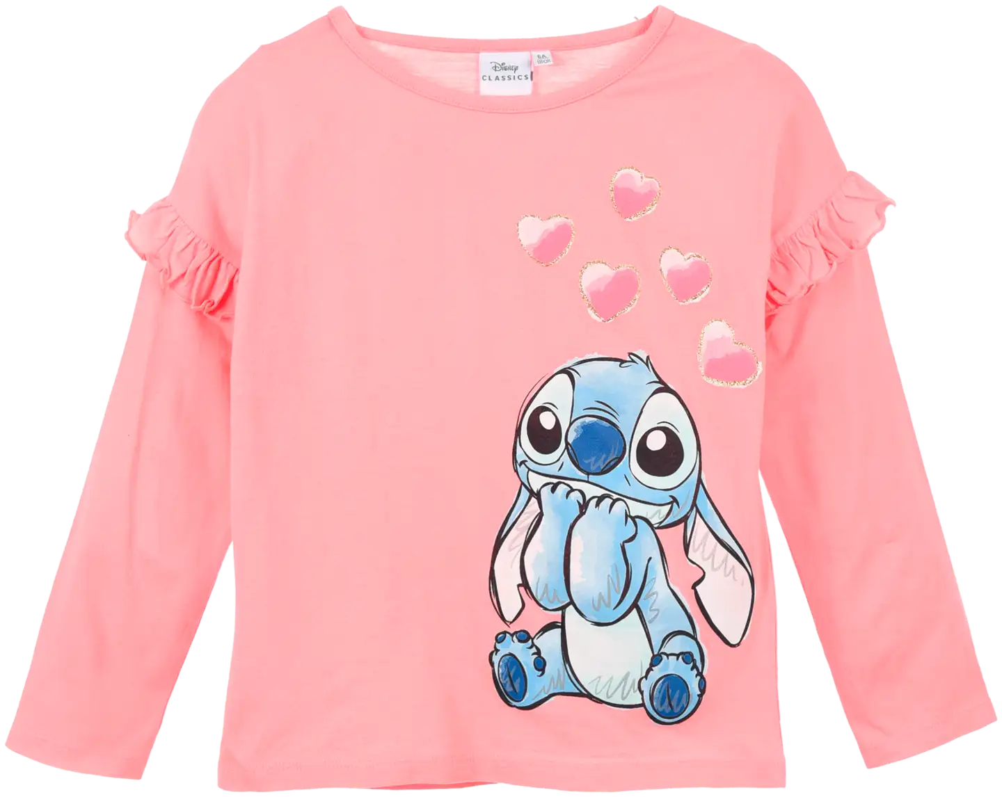 Lasten Lilo & Stitch paita, laadukas kangas - pink - 1