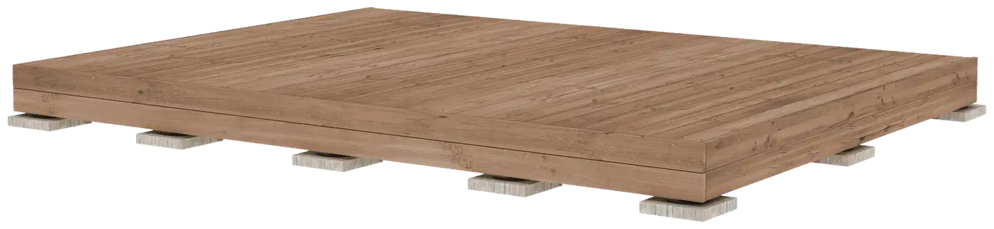 PatioN°rd Havu valmisterassi 3x6 kestopuu - 1