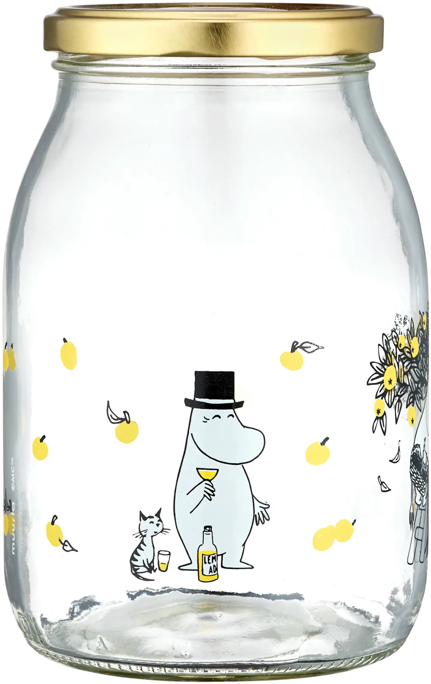 Muurla Muumi lasipurkki 1L Omenat - 2