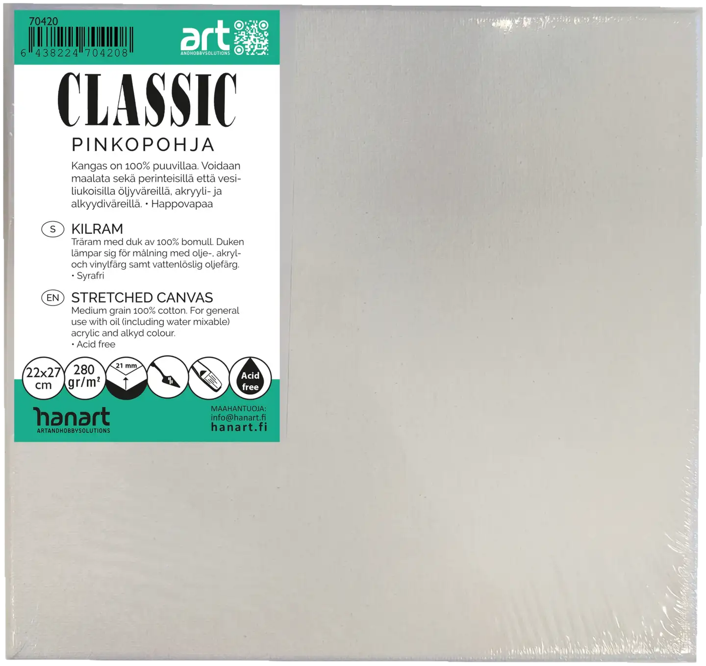 Classic Pinkopohja 22x27cm 280g