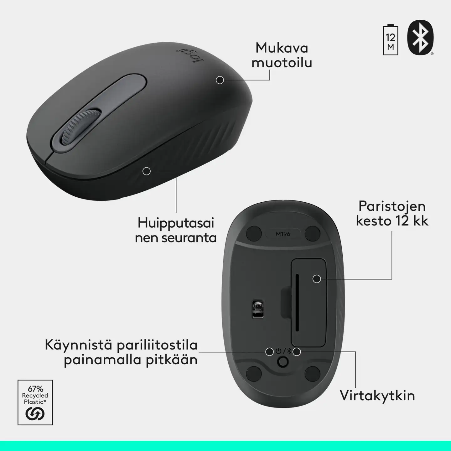 Logitech Wireless Desktop MK250 - GRAPHITE - 7