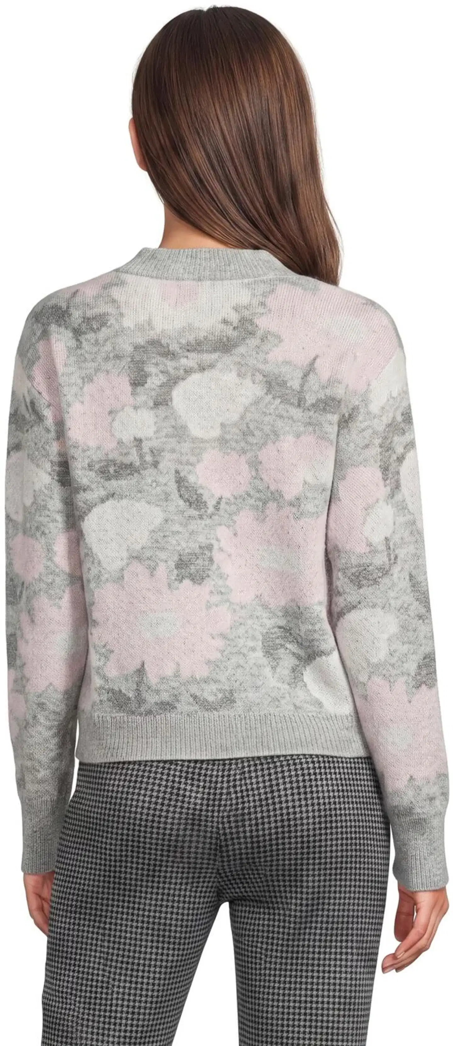 WKLY. naisten neuletakki villasekoite 213W362689 - intarsia - 4