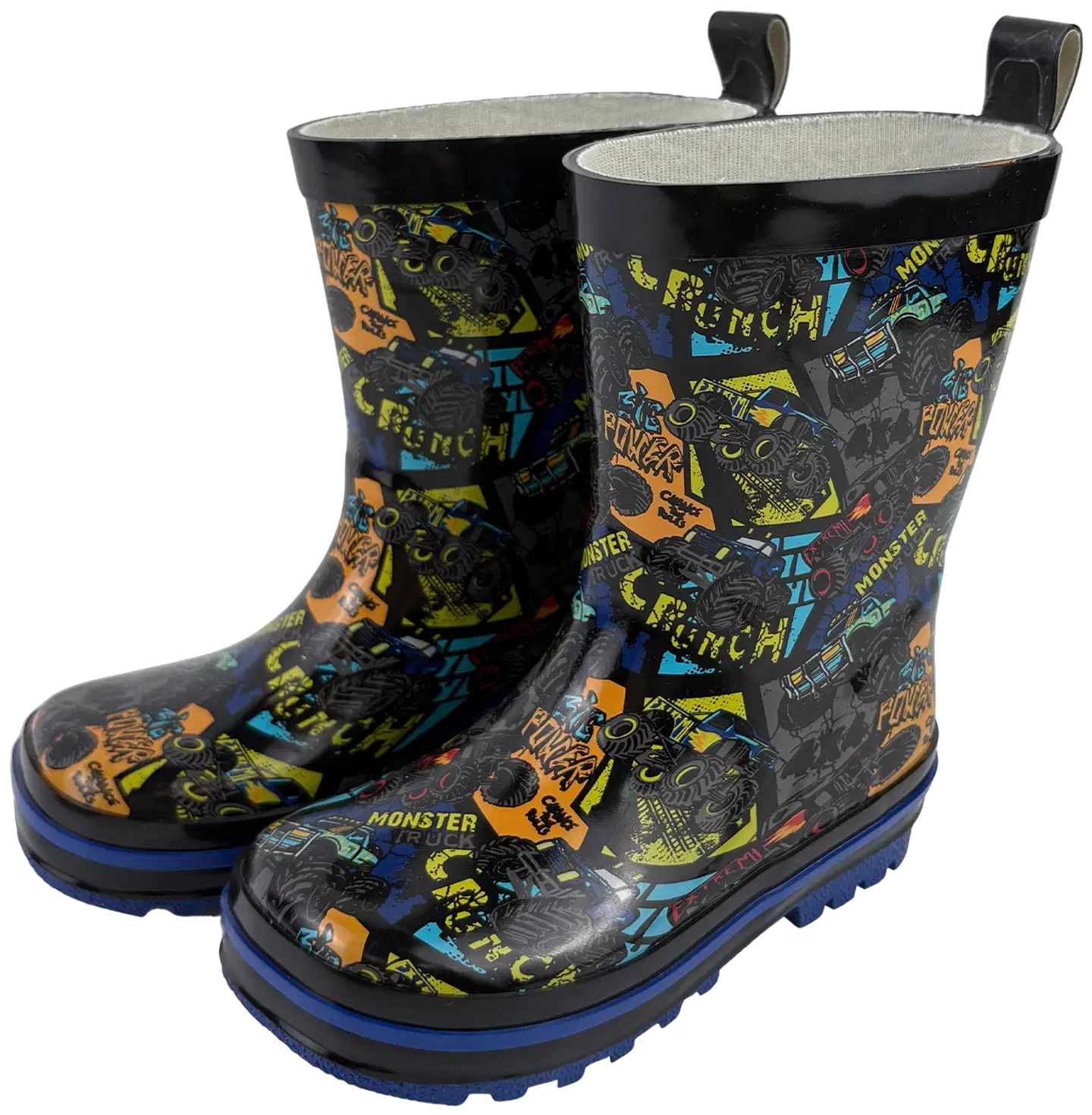 Ciraf lasten kumisaappaat Monster Power RB - Black/blue - 1