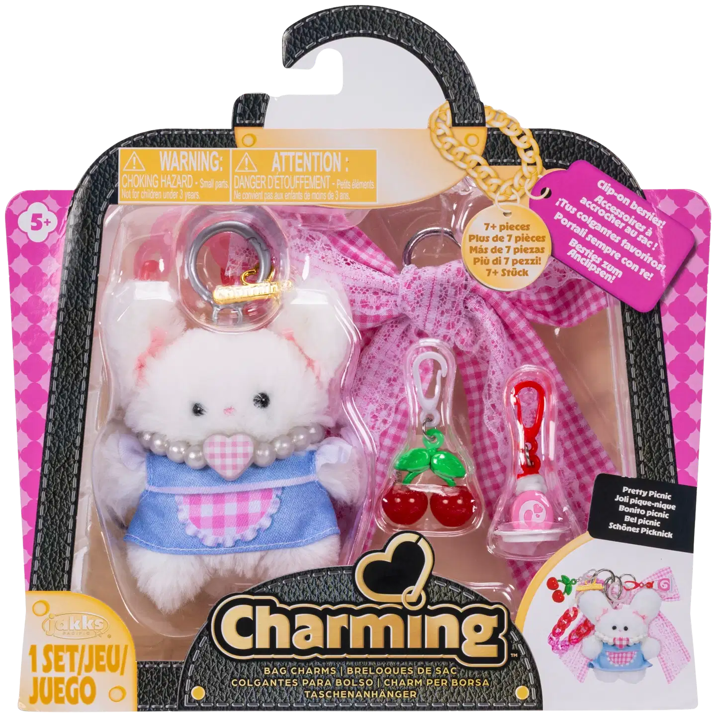 Charming laukkukoristeet, erilaisia - 4