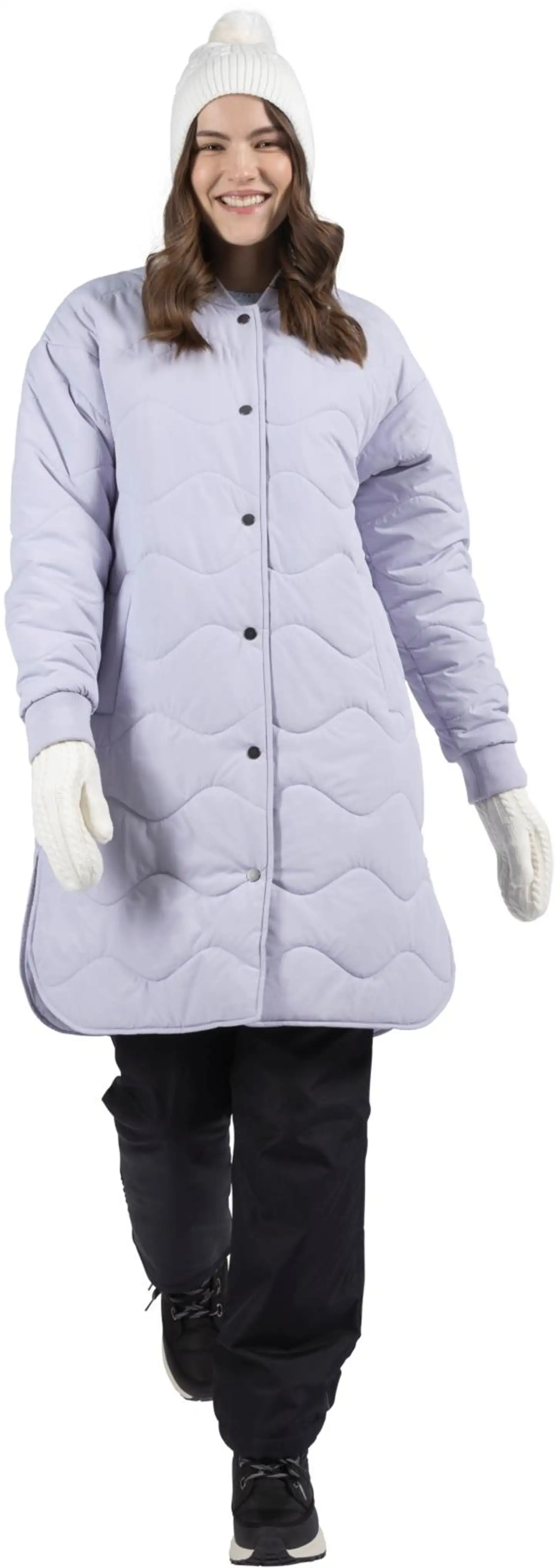 House naisten kevytvanutakki 225H052601 - Thisle - 7