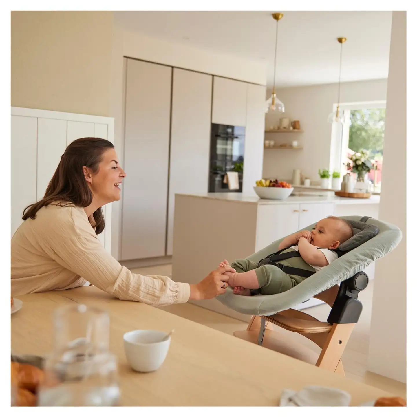 Hauck suojapäällinen sitteriin Highchair tummanharmaa - 21